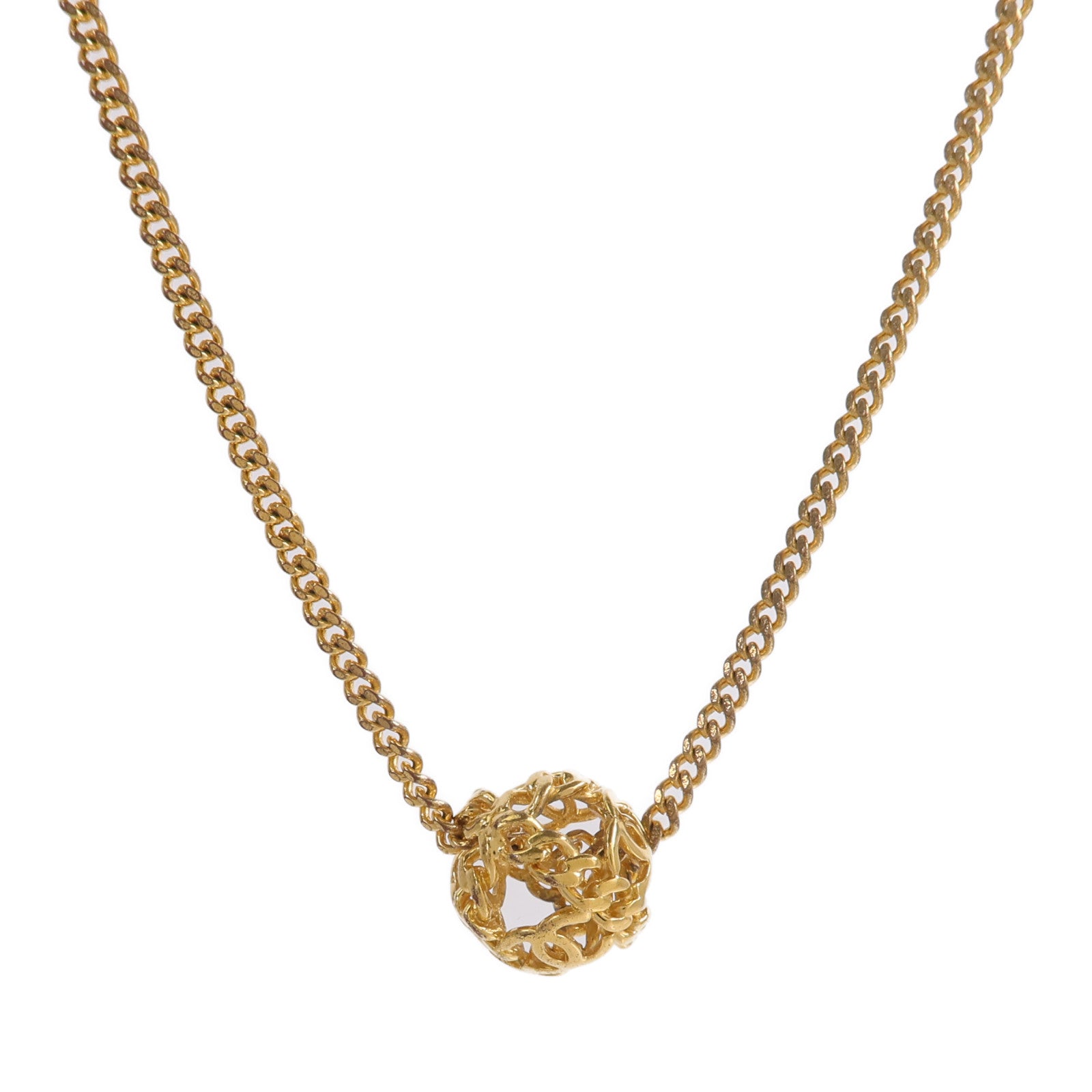 CHANEL 金屬Vintage Gold-Plated Necklace項鍊