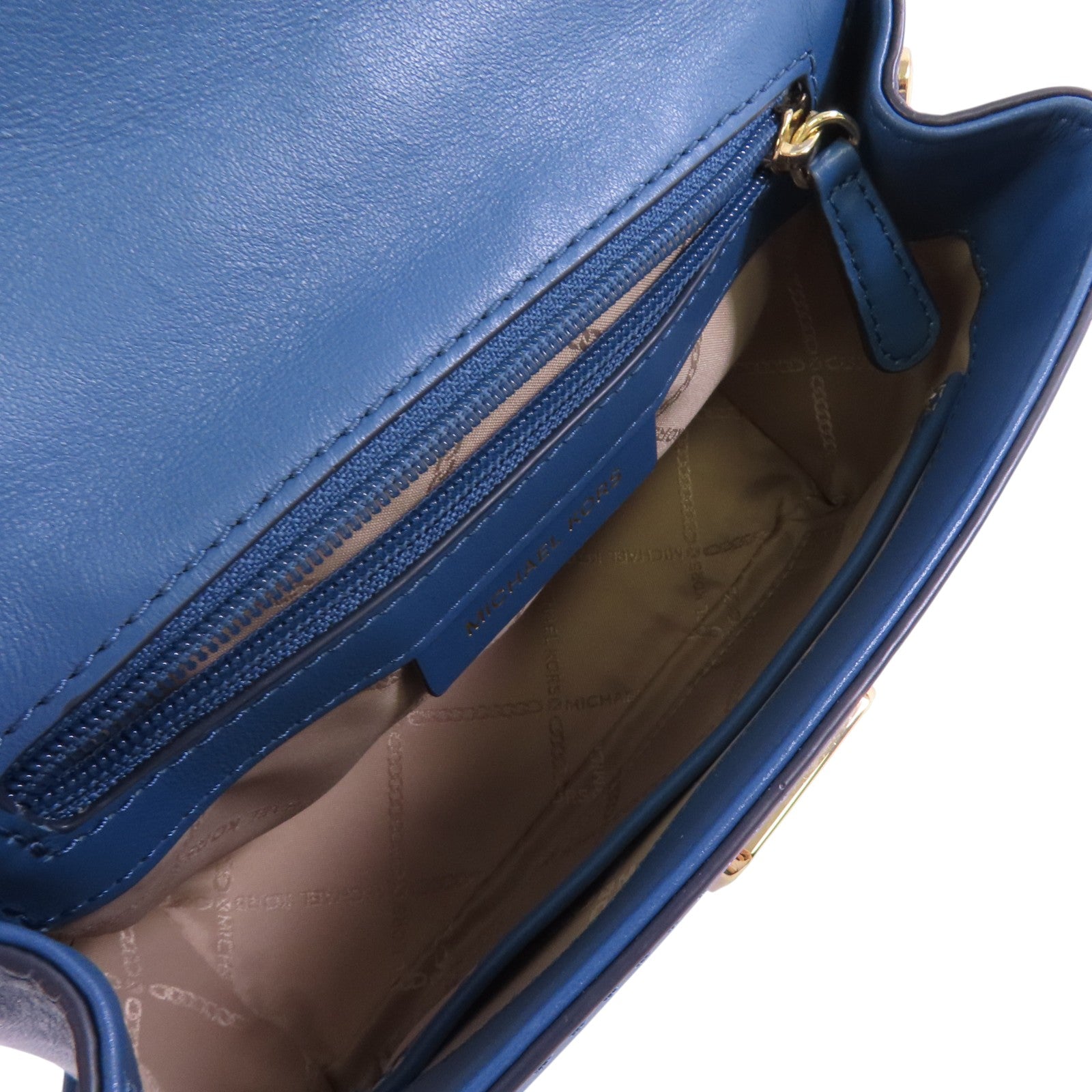 Michael Kors 牛皮皮革2Way Shoulder Bag金扣手挽肩背袋兩用袋