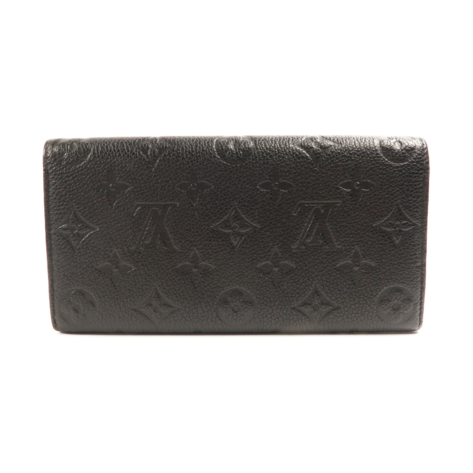 LOUIS VUITTON 【激減優惠】Monogram Empreinte Emilie Long Wallet金扣長錢包