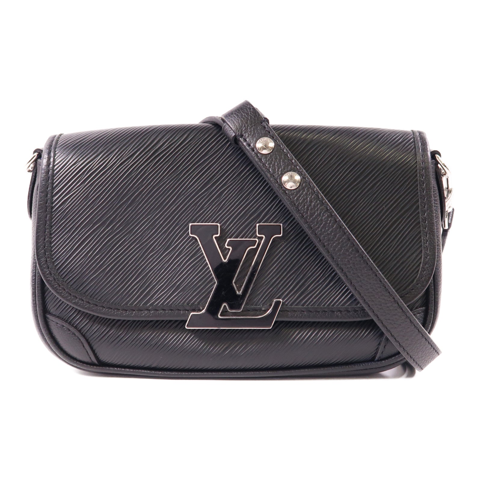 LOUIS VUITTON LV SHW Buci Shoulder Bag M59386 Epi Black