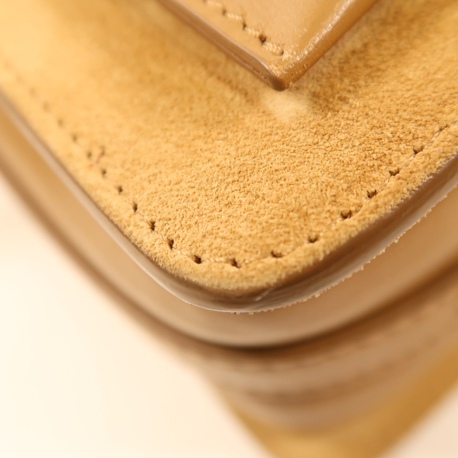 Chloe 牛皮皮革Shoulder Bag金扣肩背袋