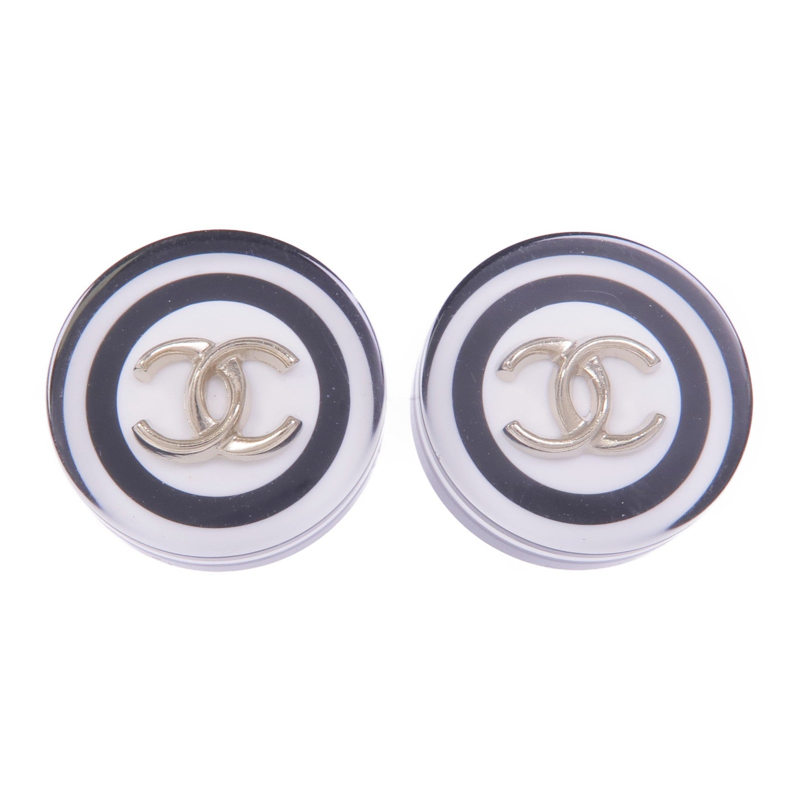 CHANEL PVC/金屬Earrings耳環