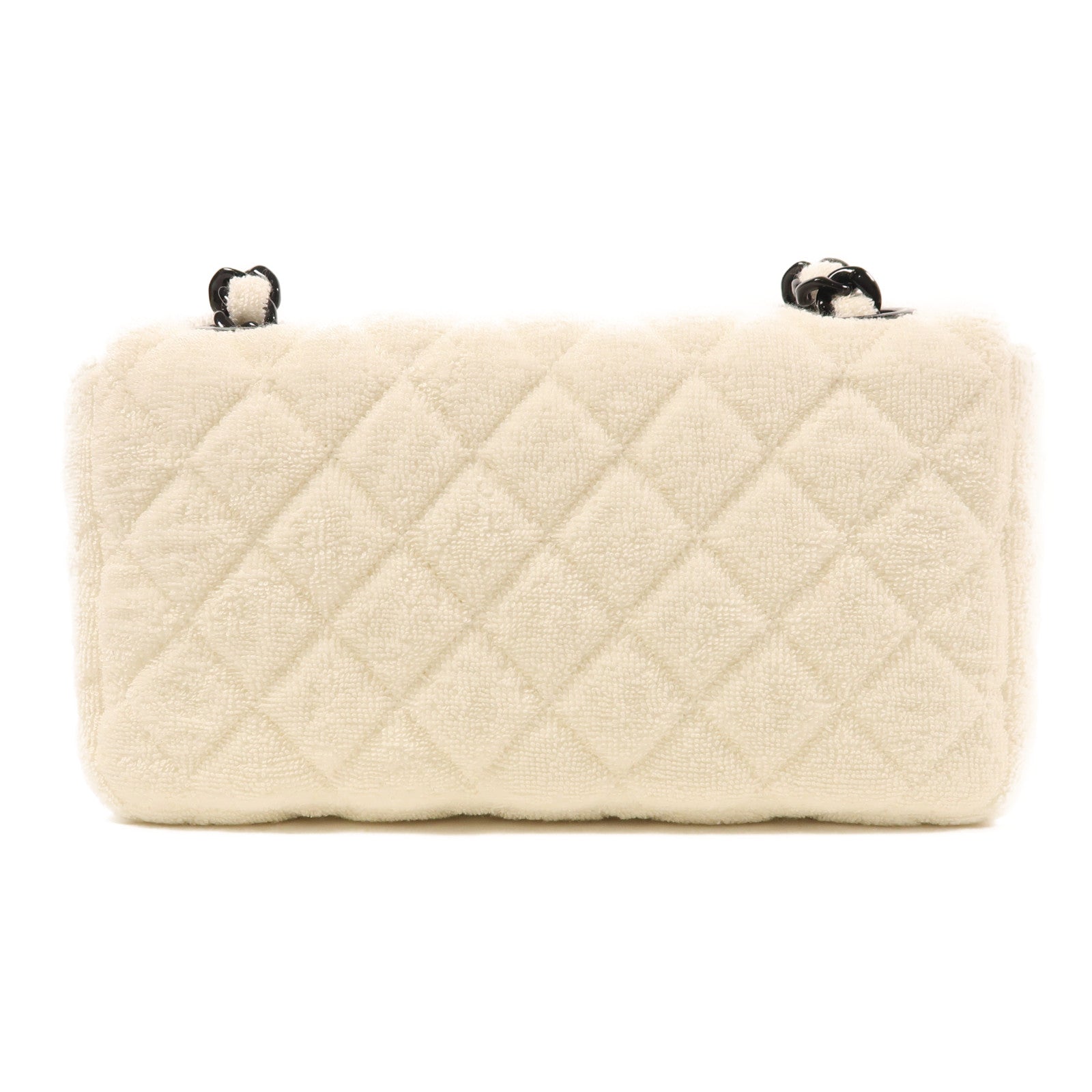 CHANEL 帆布Chain Shoulder Bag肩背袋