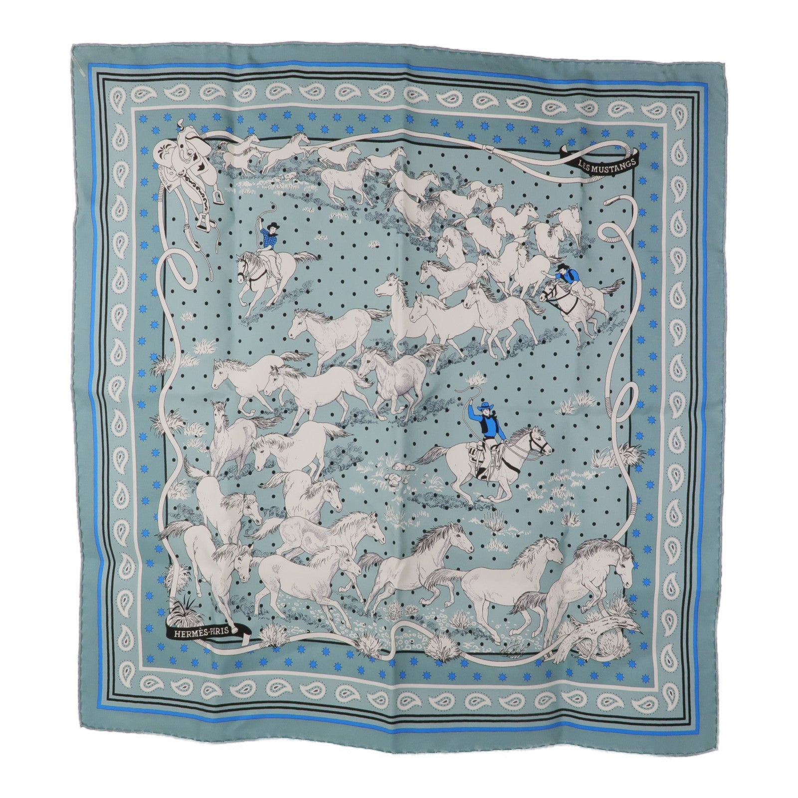 HERMES 絲質Scarf絲巾