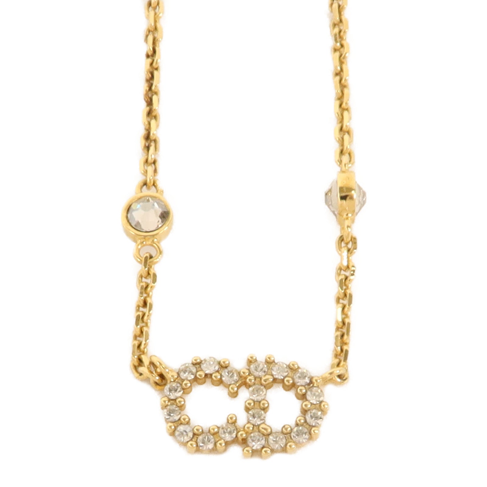 Dior 金屬/水晶Necklace項鍊