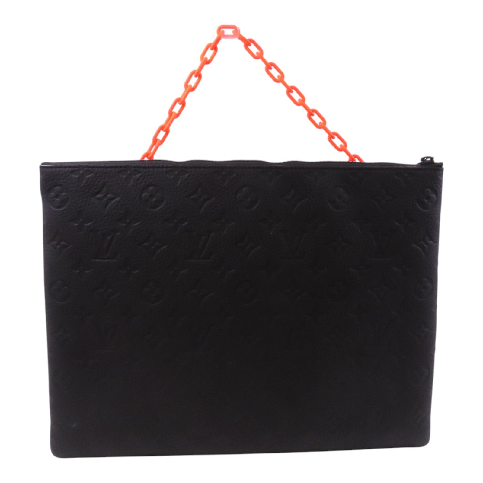 LOUIS VUITTON Taurillon Monogram Pochette手拿包