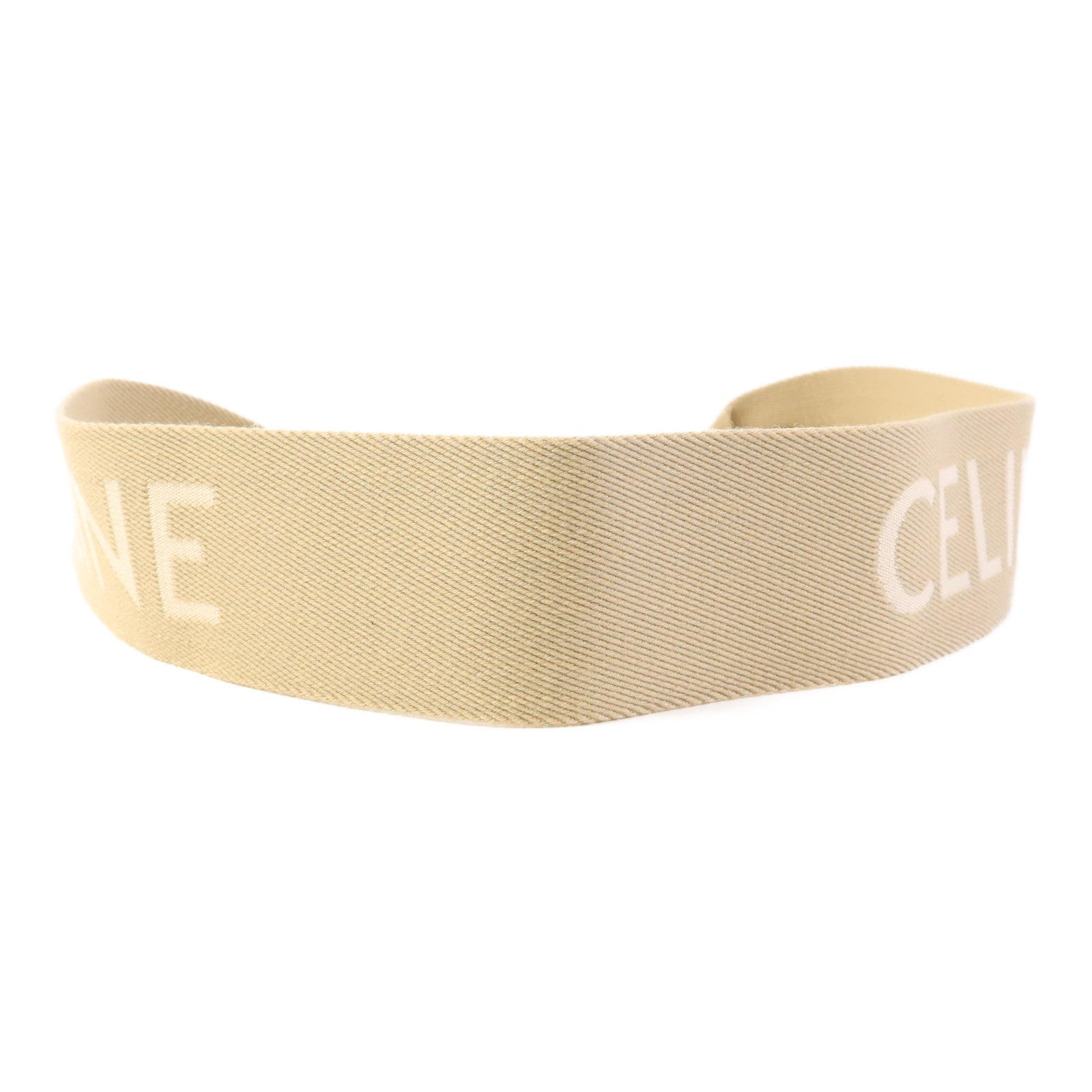CELINE 【萬聖節商品】帆布Strap金扣掛飾