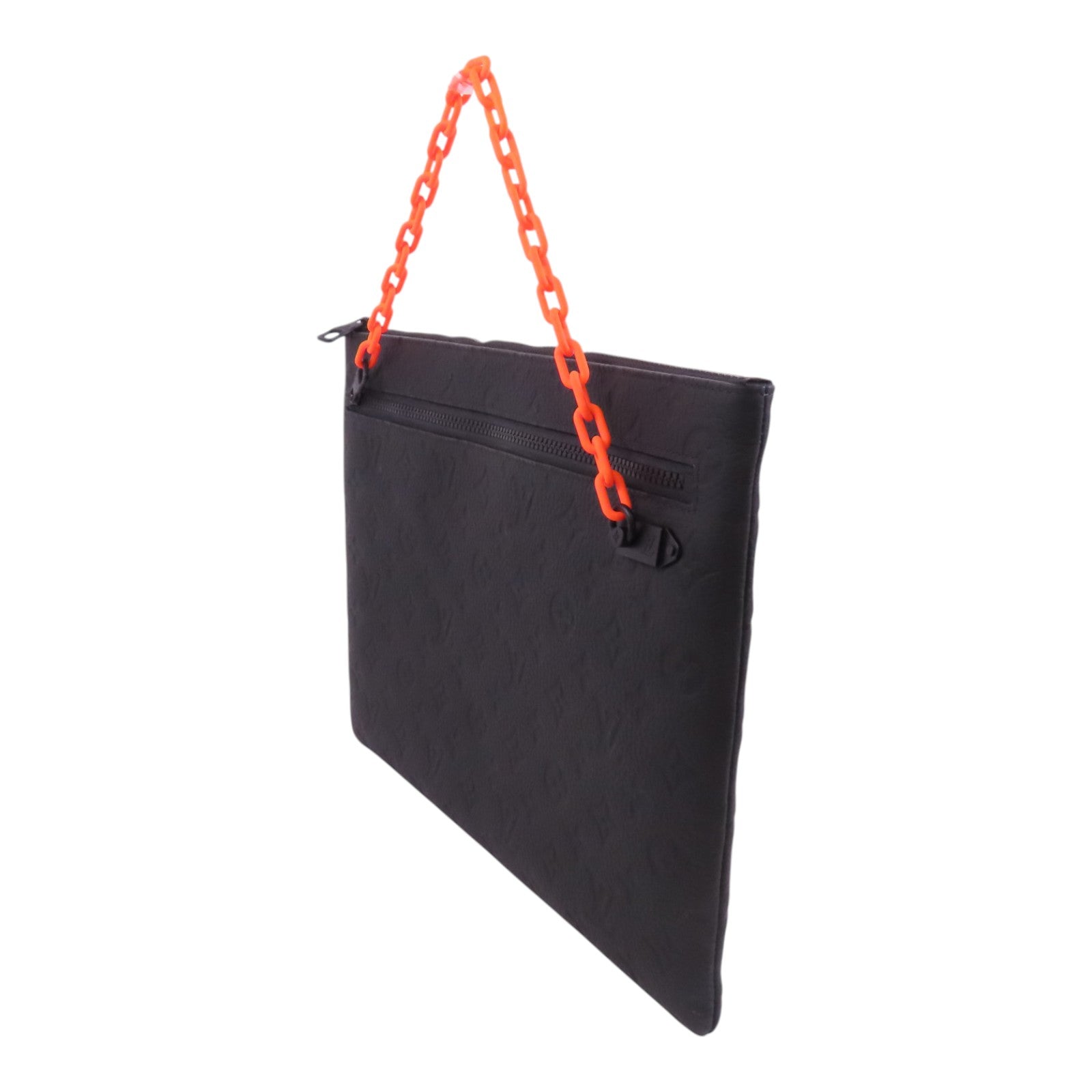 LOUIS VUITTON Taurillon Monogram Pochette手拿包