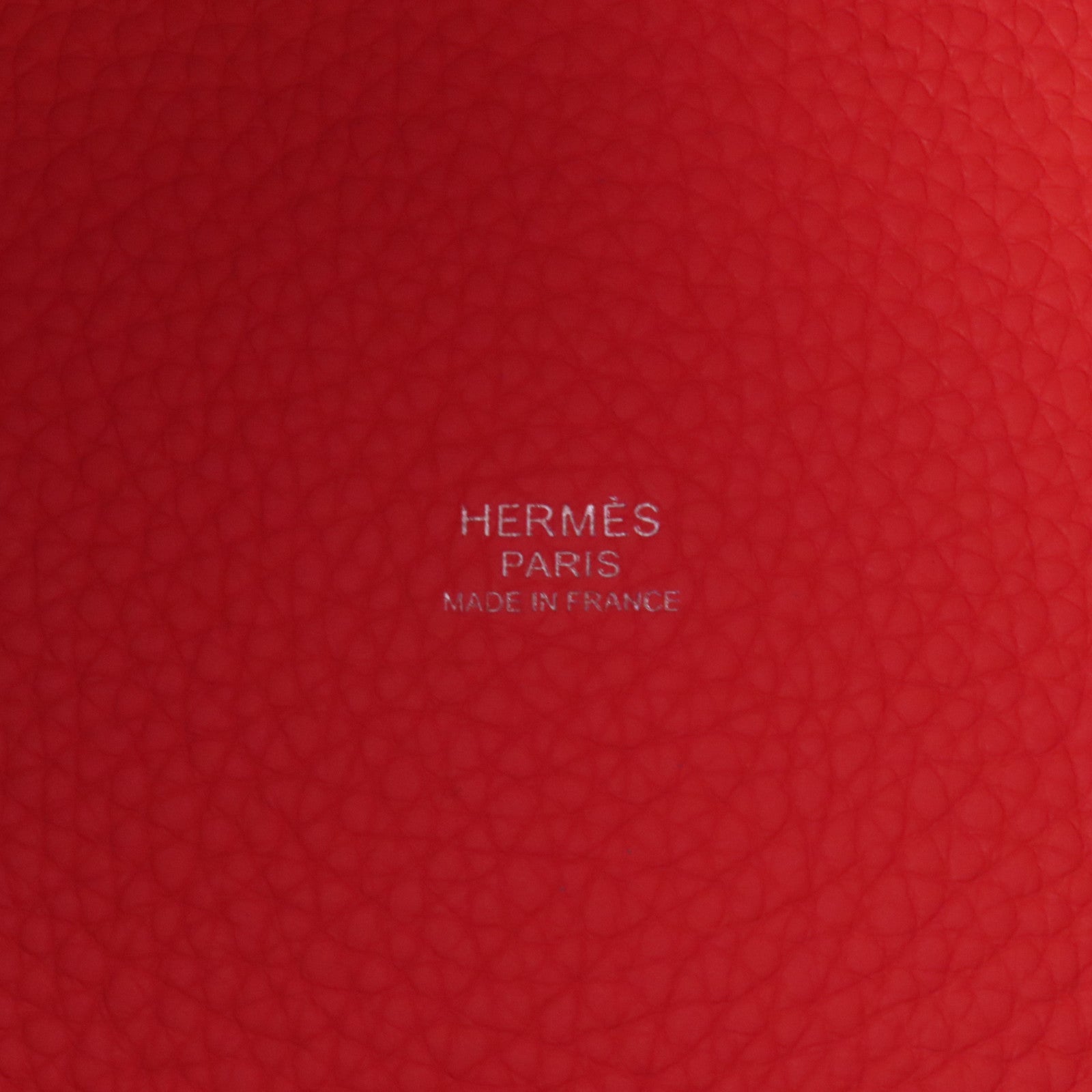 HERMES Clemence皮革Picotin PM銀扣手挽袋