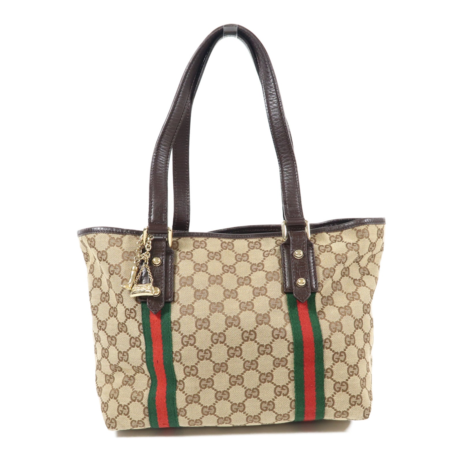 GUCCI 【激減優惠】帆布Shoulder Bag金扣肩背袋