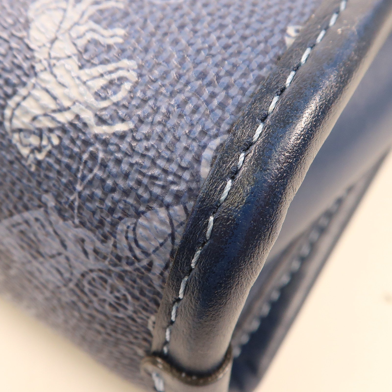 COACH 塗層帆布/牛皮皮革2 way Shoulder金扣肩背袋