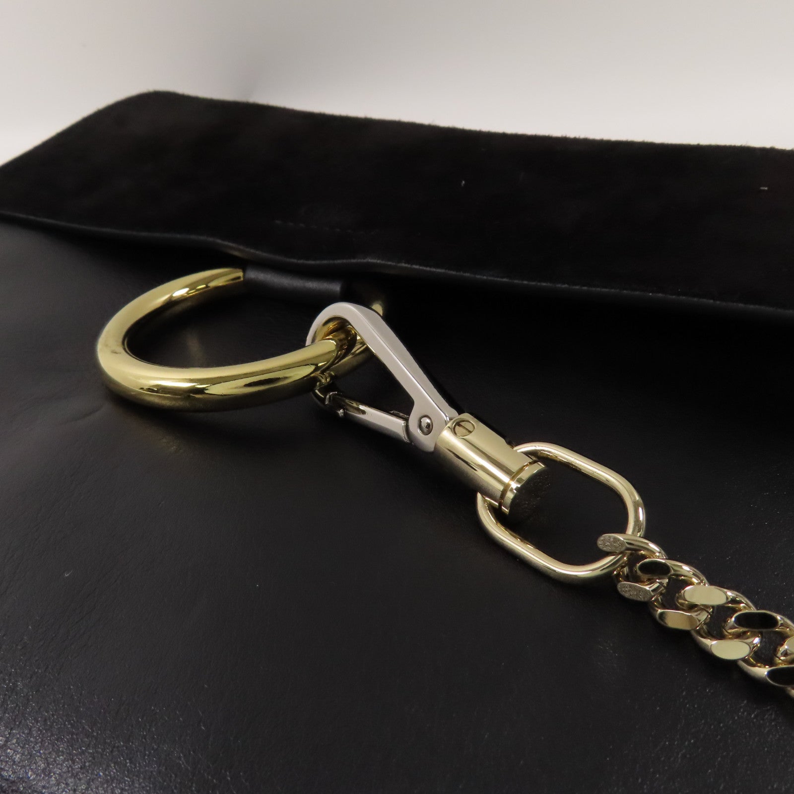 Chloe 牛皮皮革/麂皮皮革Shoulder Bag肩背袋