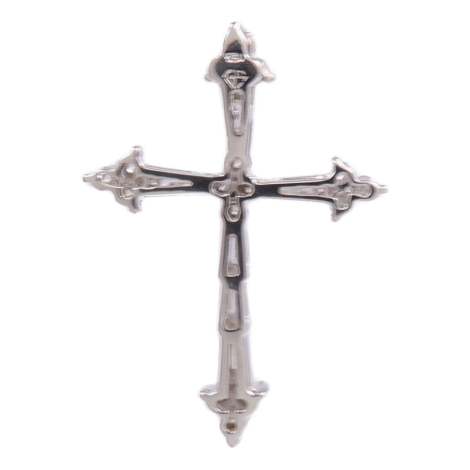 JEWELRY 18K白金Diamond Pendant Top鑽石吊墜