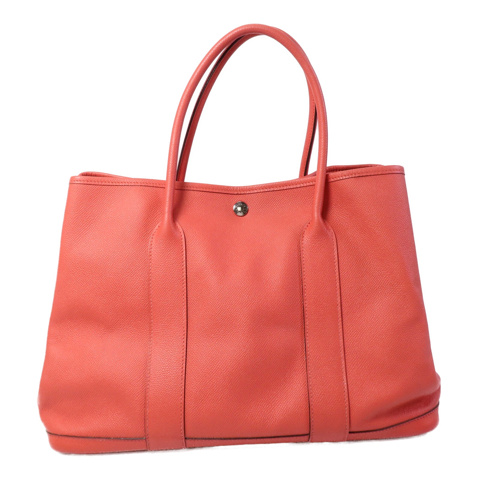 HERMES Epsom皮革Garden Party PM手挽袋Rose Jaipur
