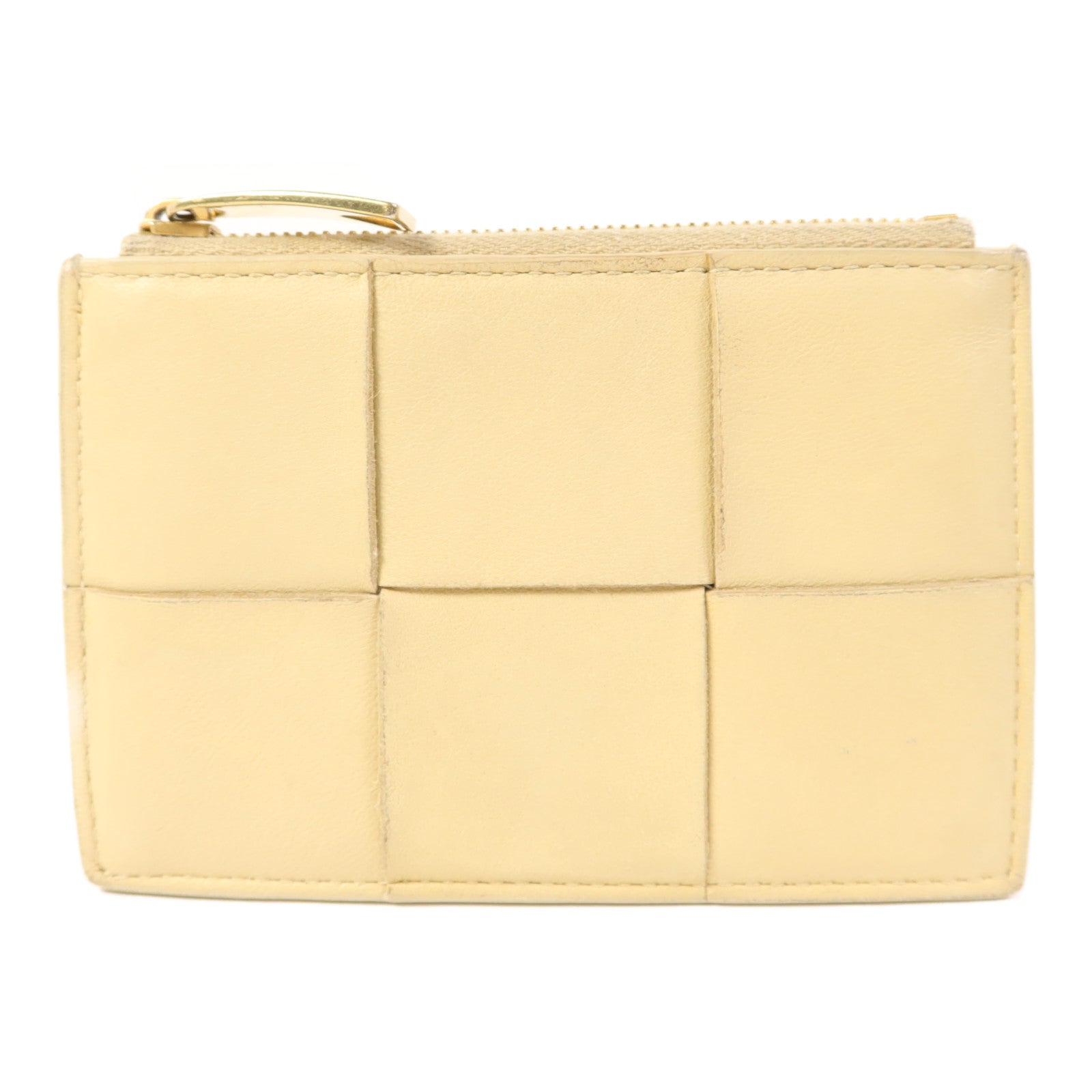 BOTTEGA VENETA 【激減優惠】羊皮皮革Card Case金扣卡片套