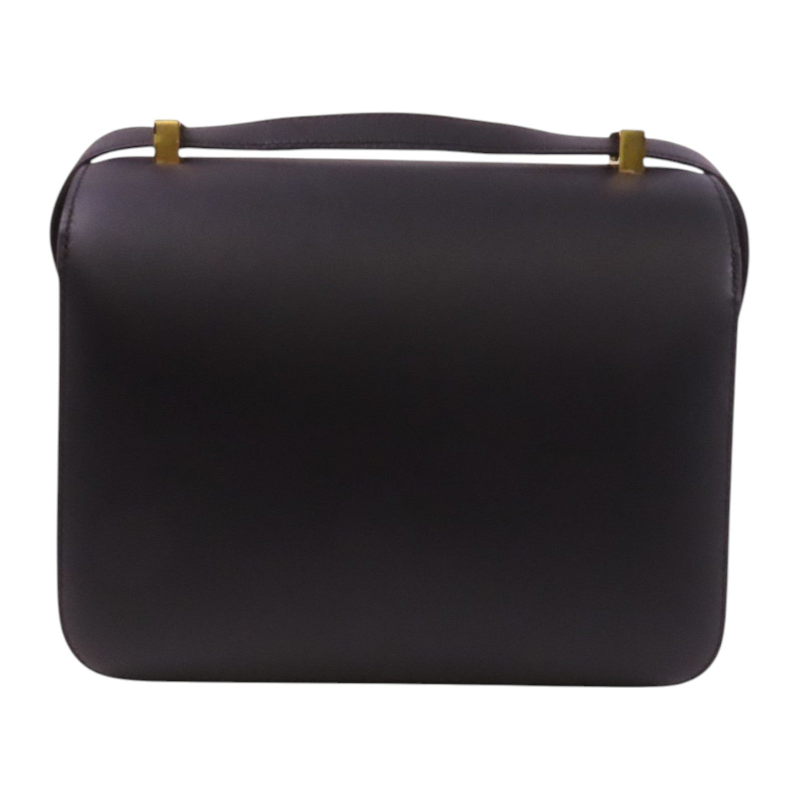 HERMES Evercolor皮革Constance 24金扣肩背袋