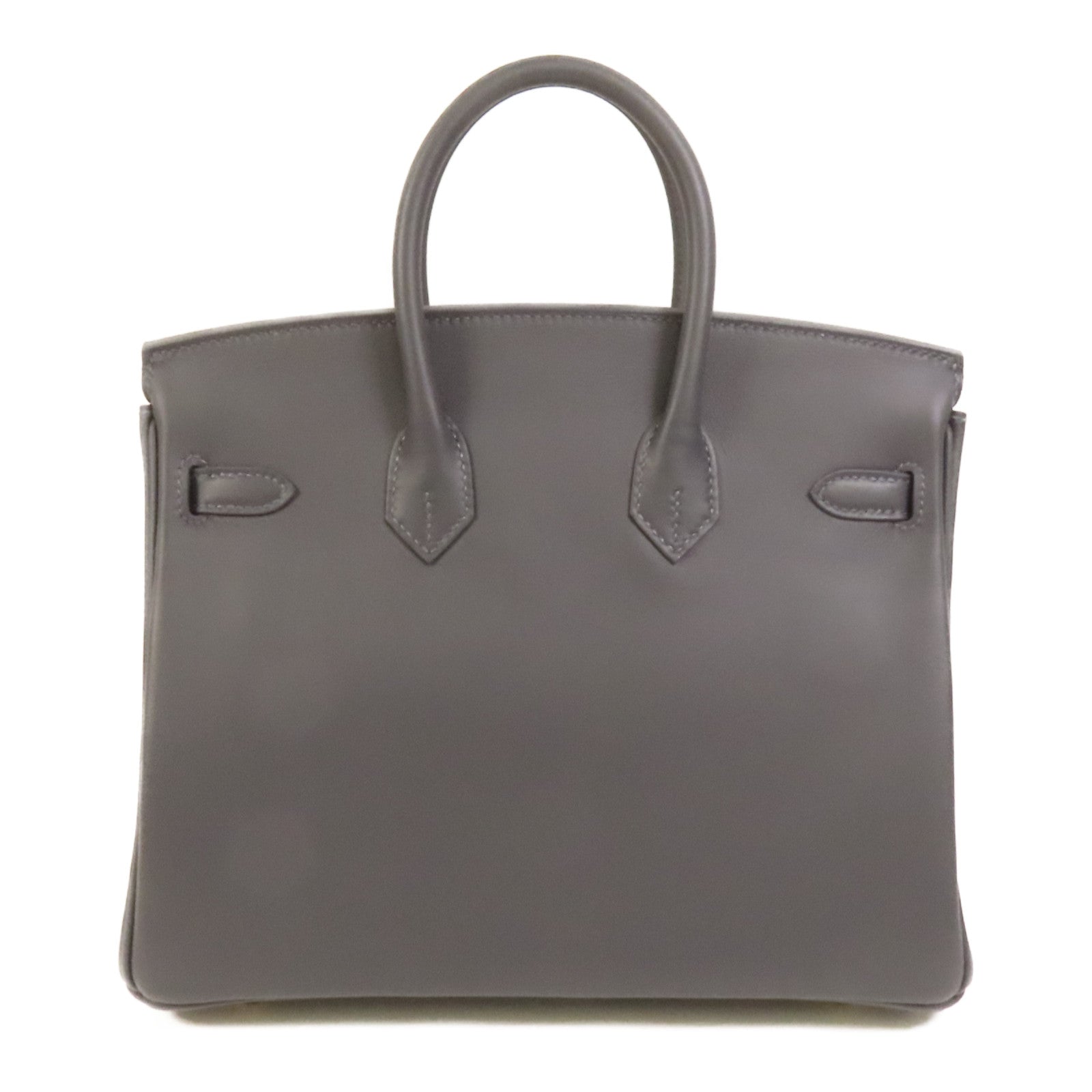 HERMES Swift皮革Birkin 25金扣手挽袋Ardoise