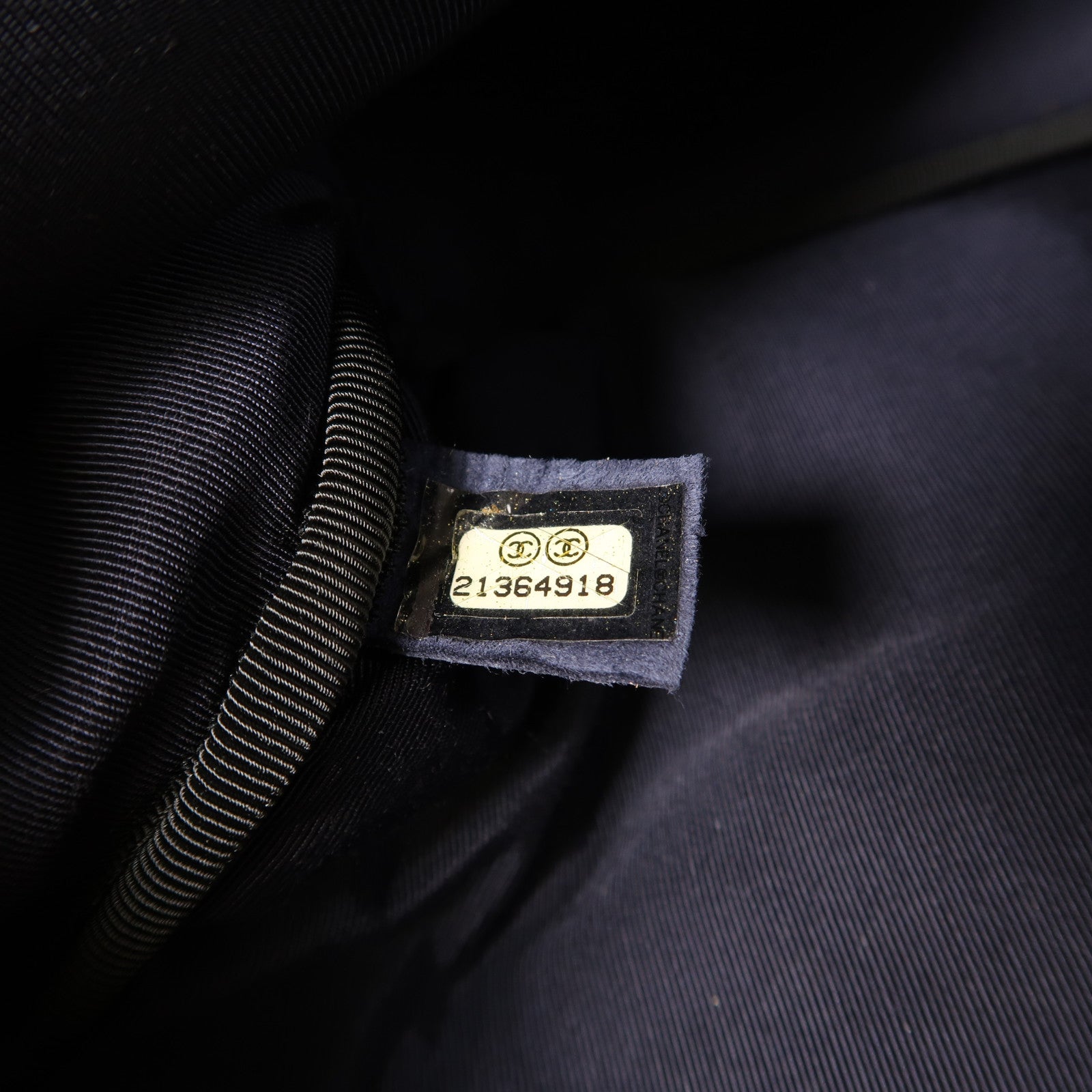 CHANEL 【激減優惠】菱格羊皮皮革Shoulder Bag銀扣鏈帶肩背袋藍色