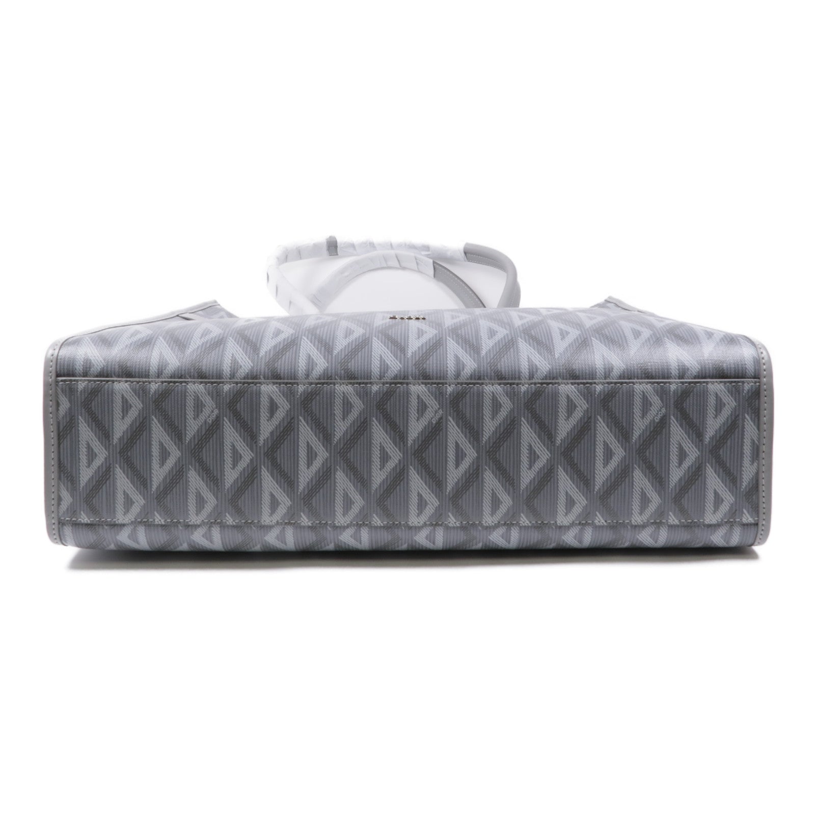 Dior 塗層帆布Shoulder Tote銀扣肩背袋/手挽袋