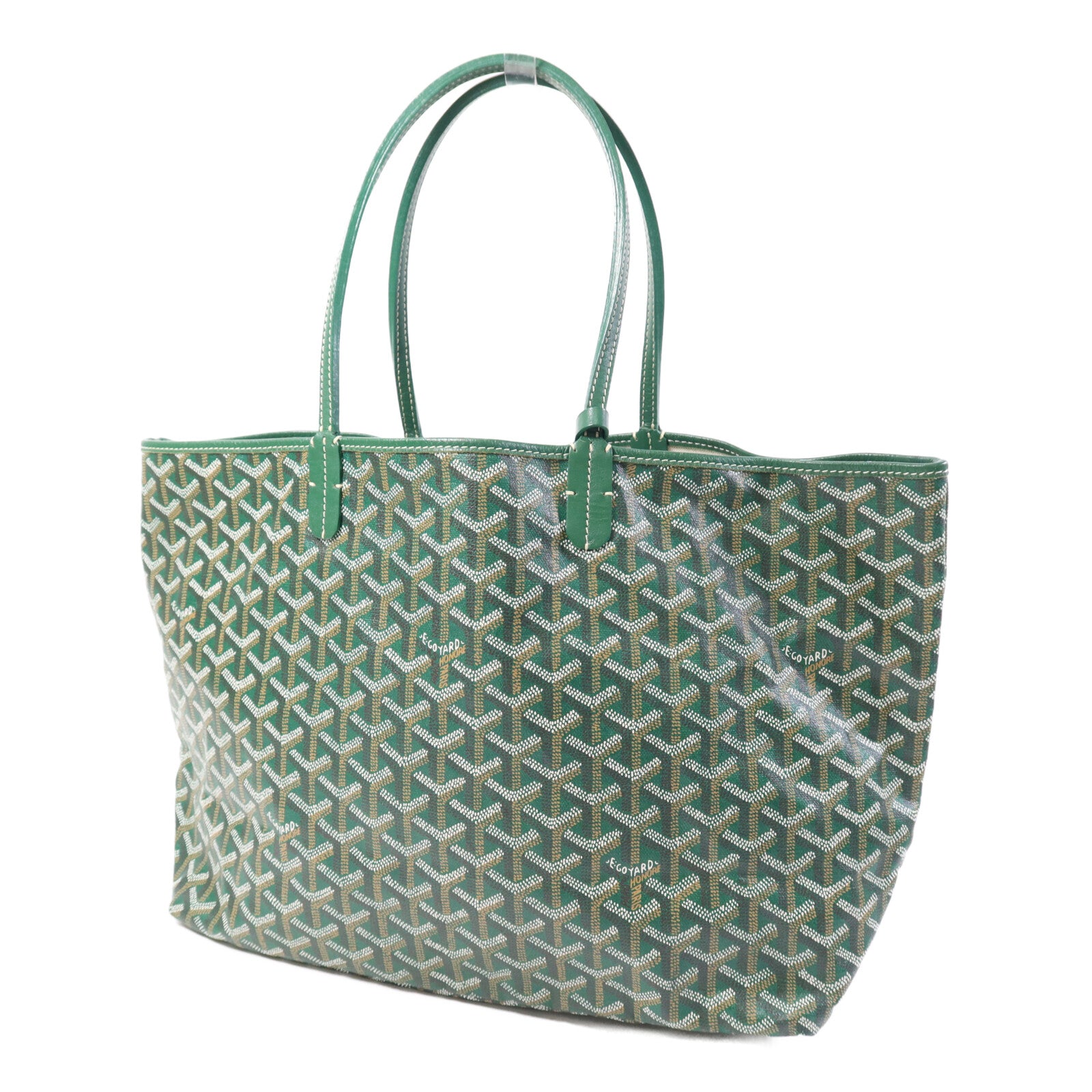 GOYARD 塗層帆布Saint Louis PM銀扣手挽袋