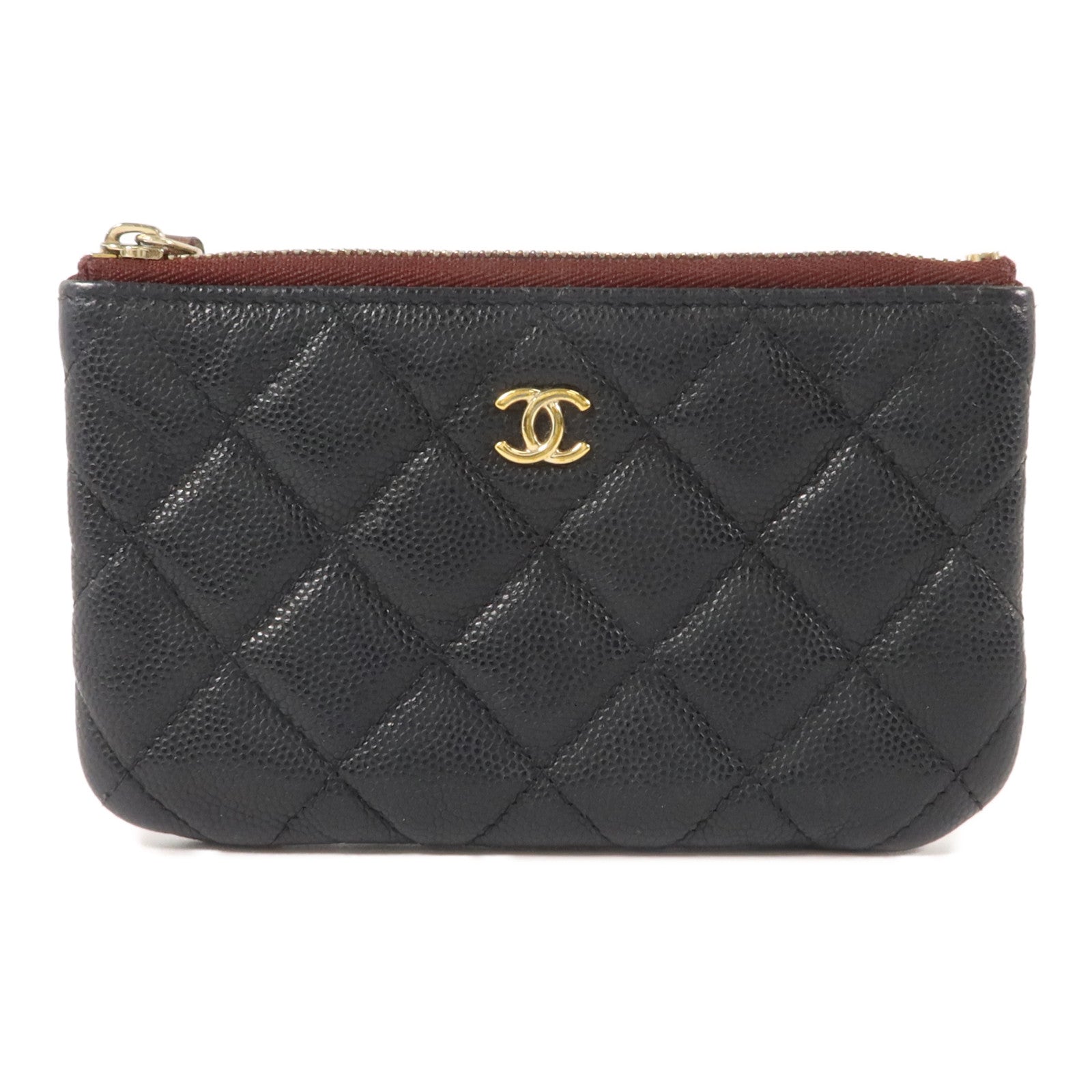 CHANEL 牛皮皮革Classic Small Zipper Pouch