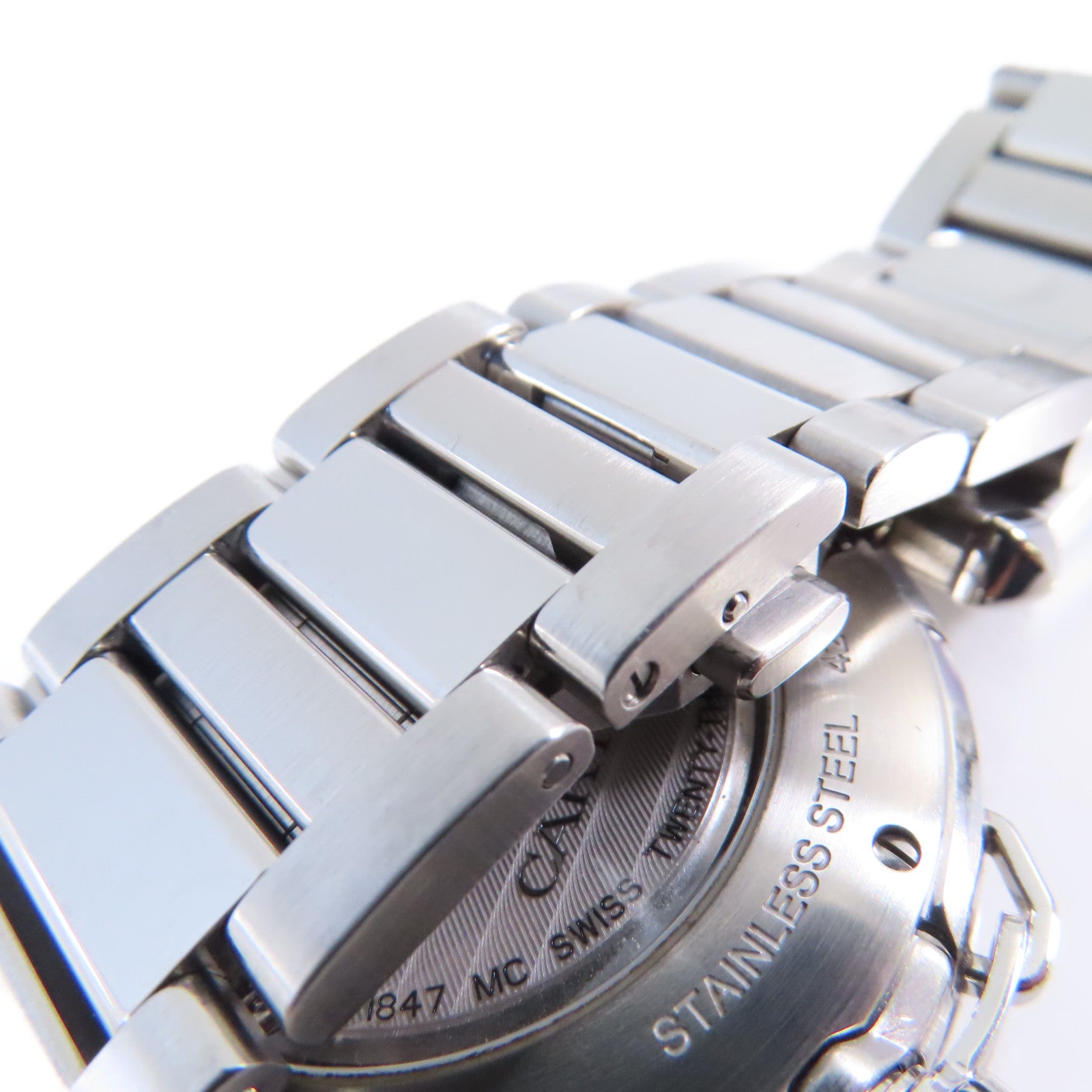 CARTIER Pasha Automatic Watch WSPA0009 Stainless Steel Grey