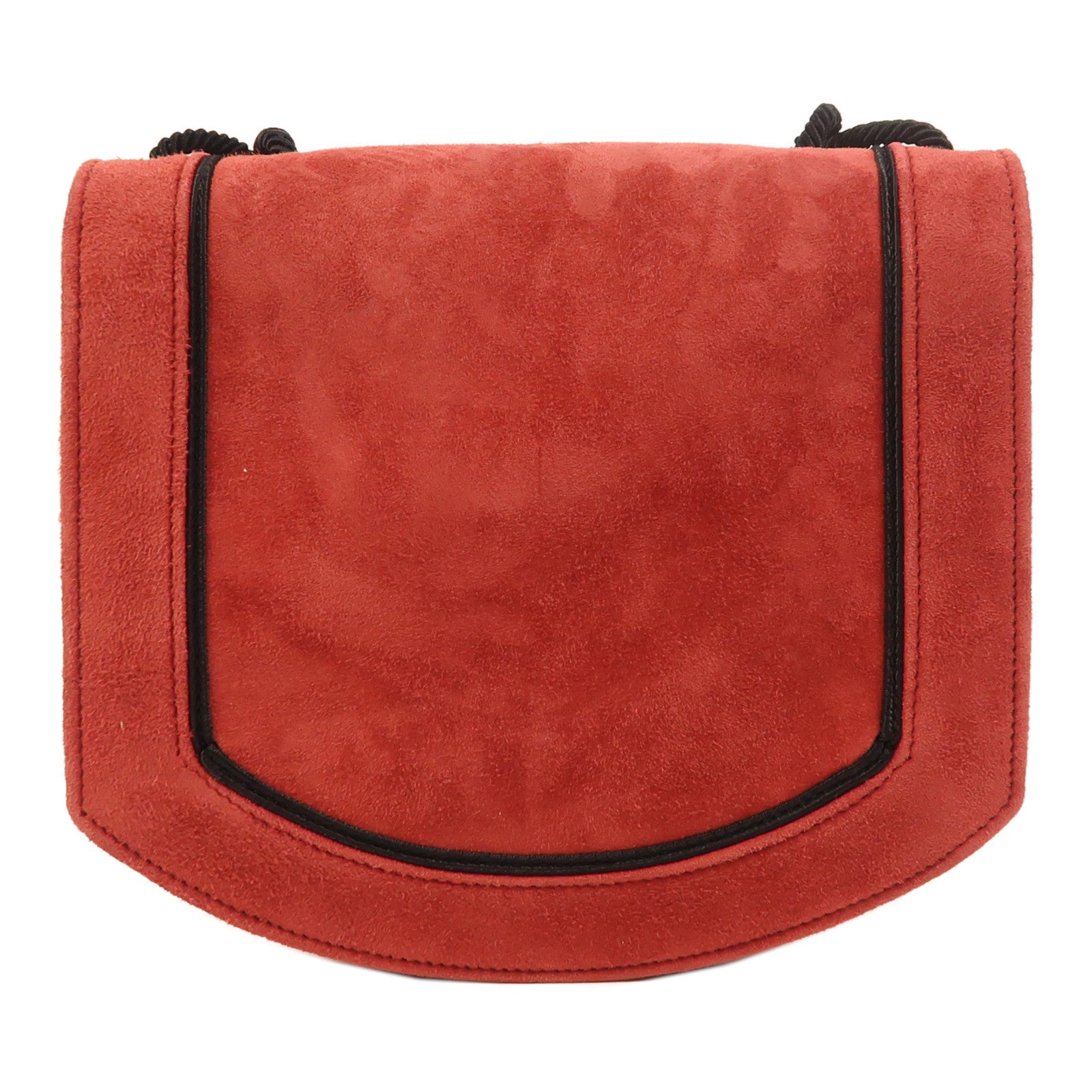 SAINT LAURENT 麂皮皮革Shoulder Bag金扣肩背袋