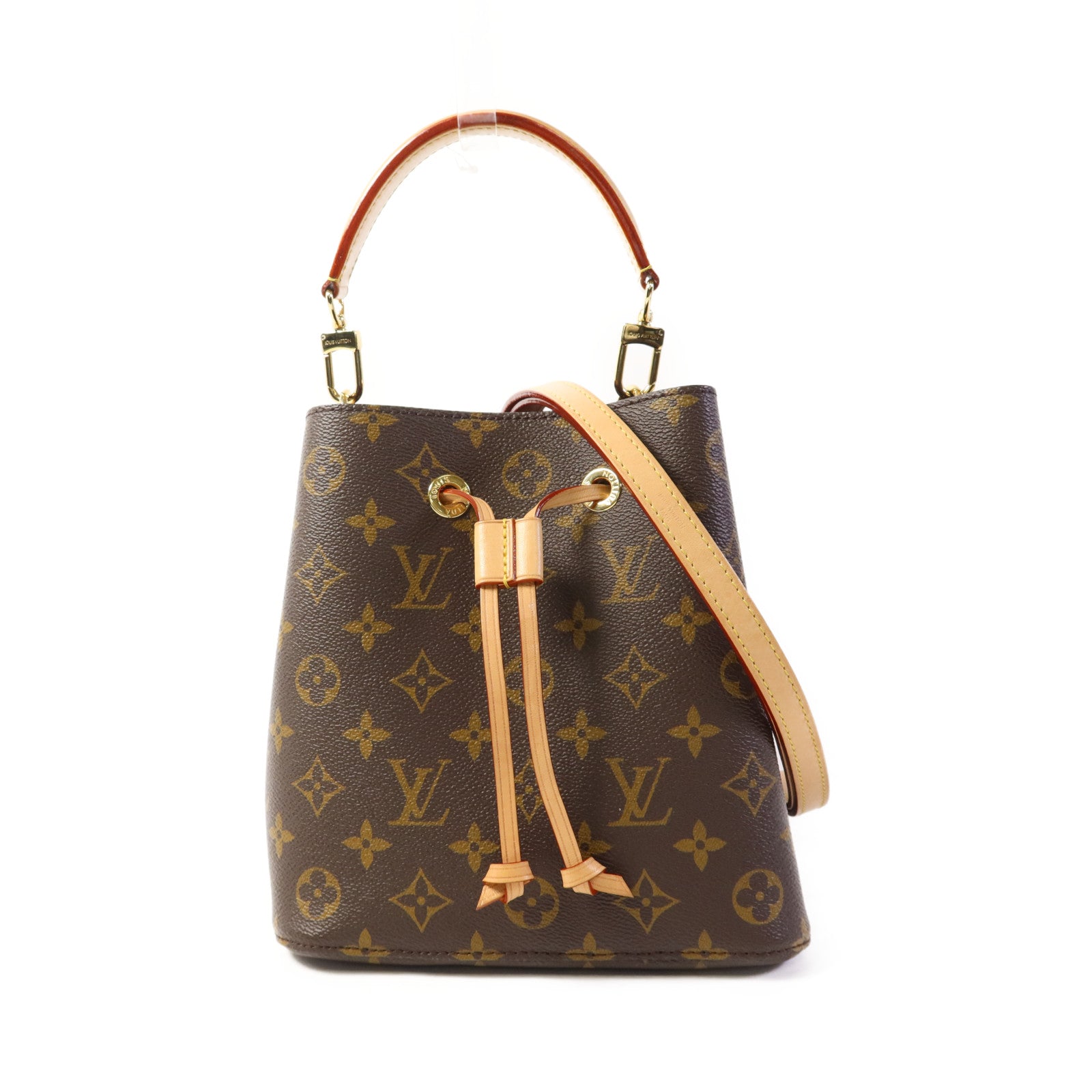 LOUIS VUITTON Monogram Neonoe BB金扣手挽肩背兩用袋