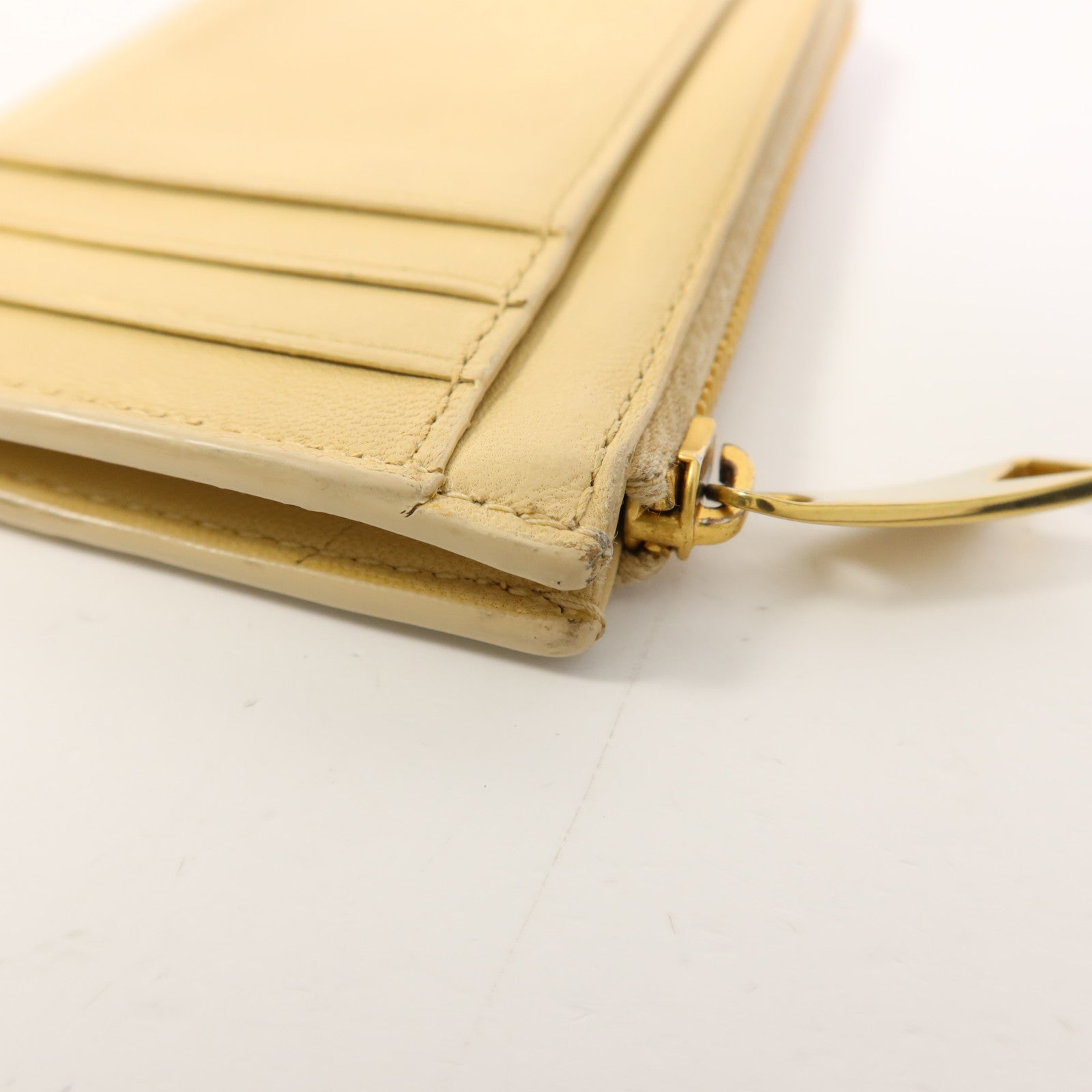 BOTTEGA VENETA 羊皮皮革Card Case金扣卡片套