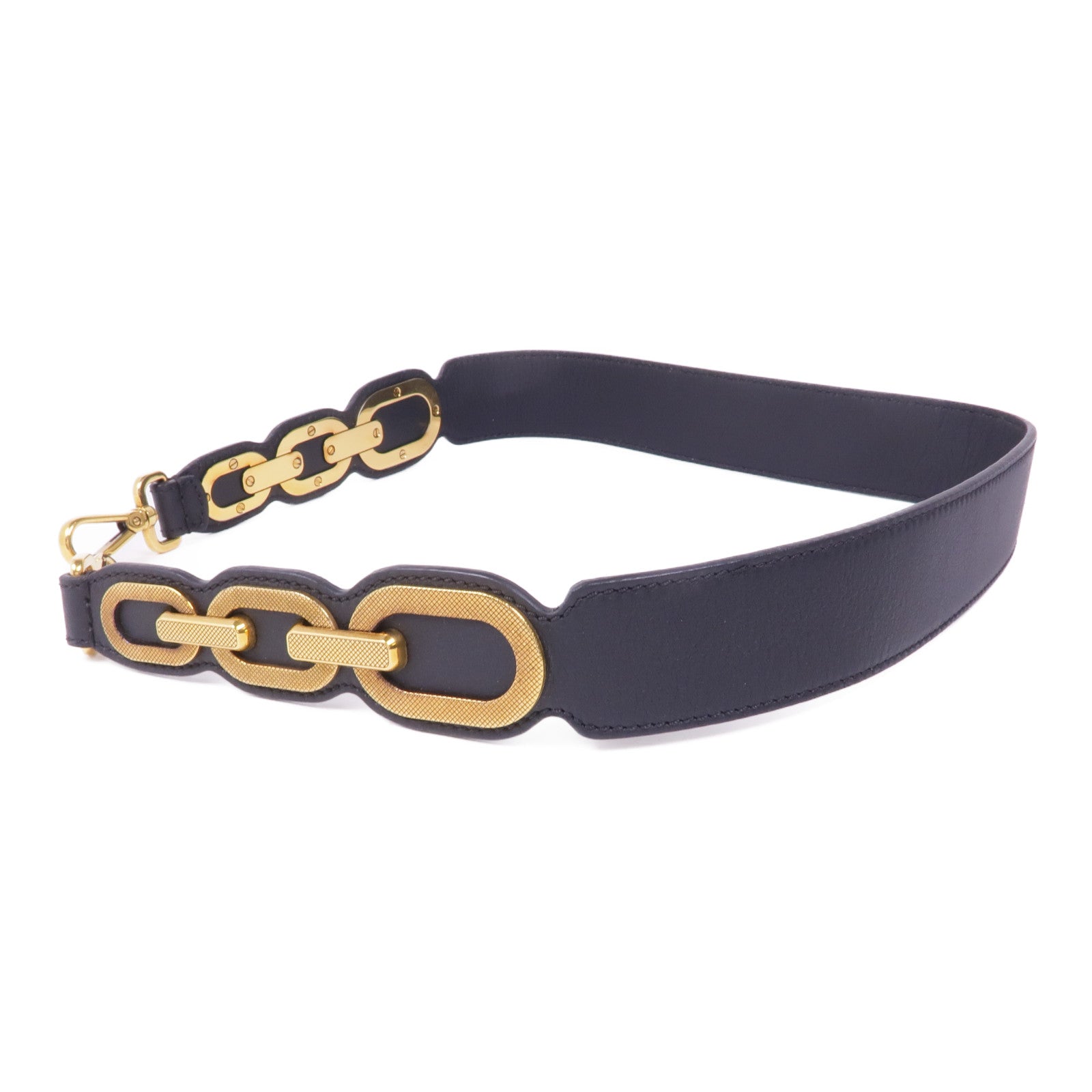 FENDI 牛皮皮革Shoulder Strap金扣肩帶