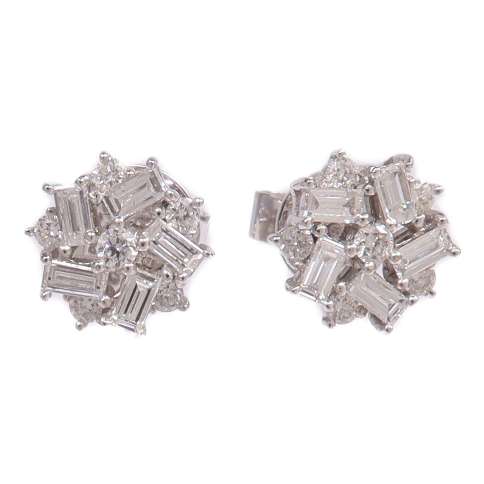 JEWELRY 【激減優惠】18K白金Earrings鑽石耳環