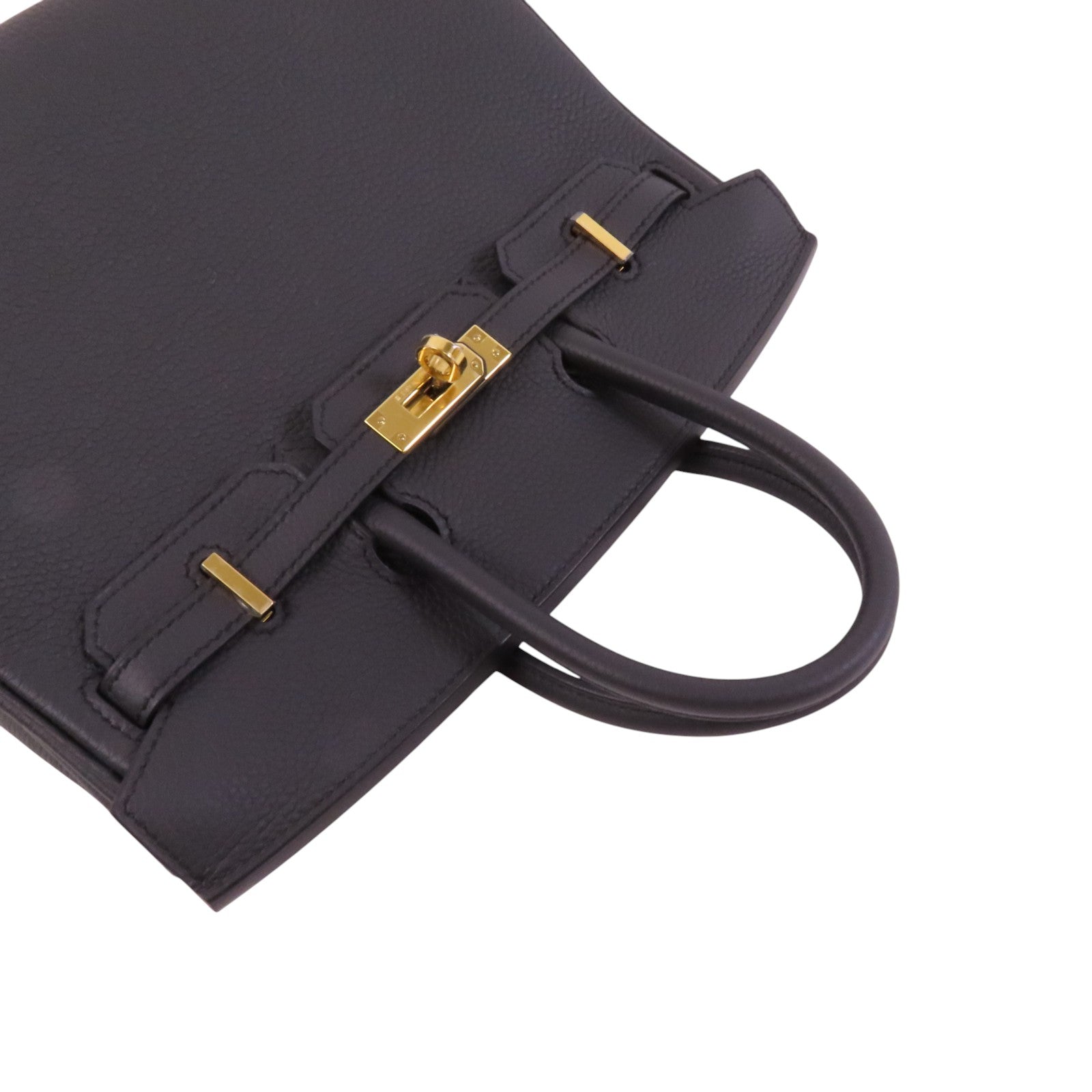 HERMES Togo皮革Birkin 25金扣手挽袋