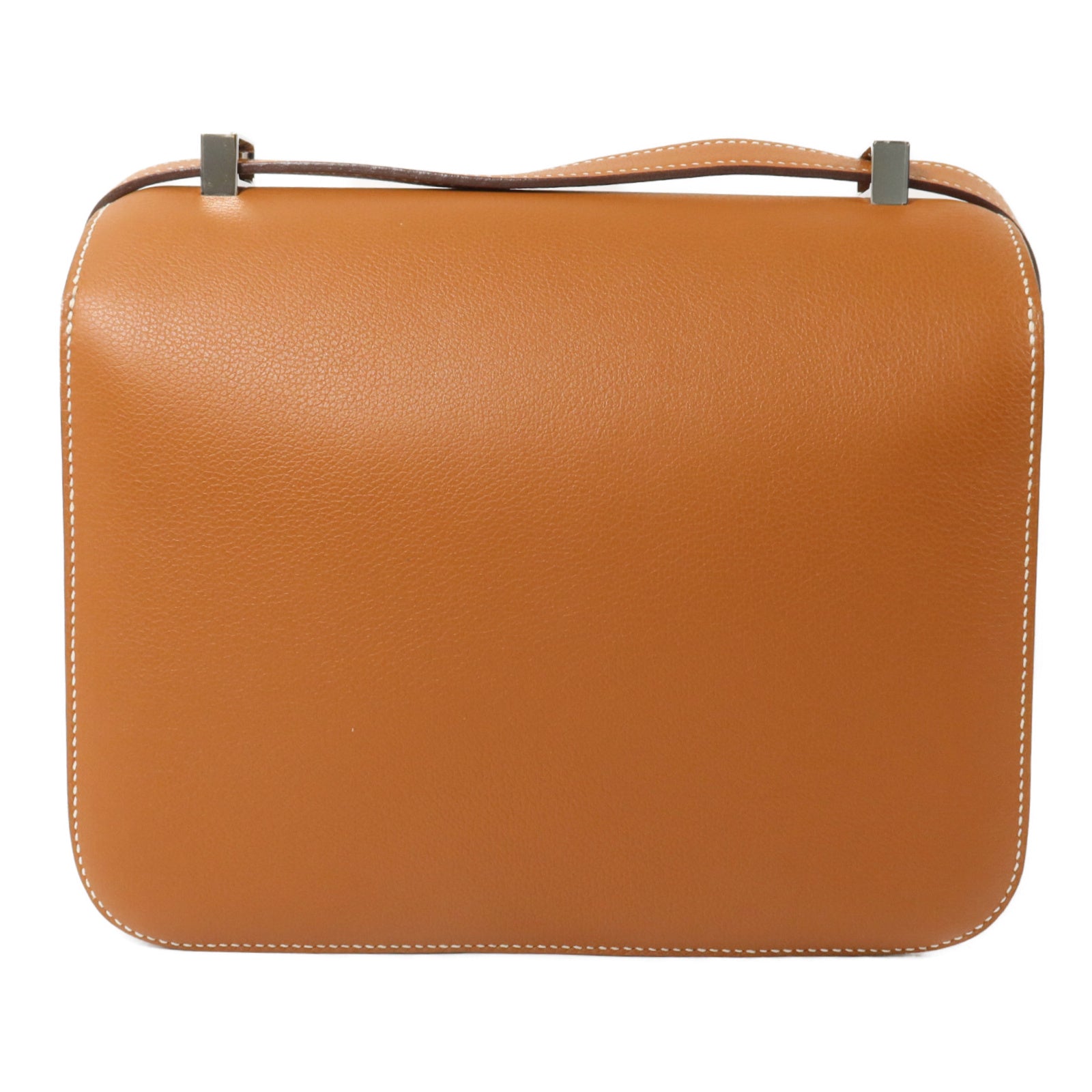 HERMES Evercolor皮革Constance 24肩背袋Gold
