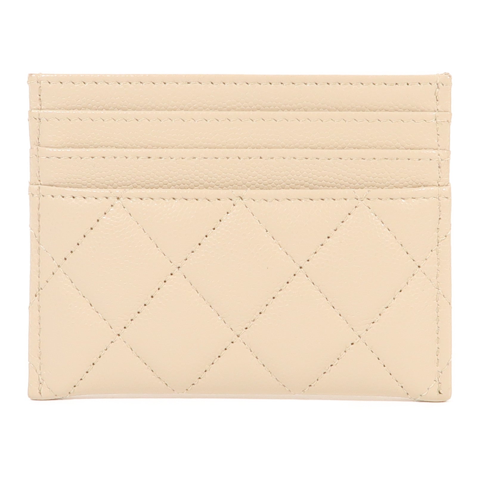 CHANEL 牛皮皮革Card Case金扣卡片套