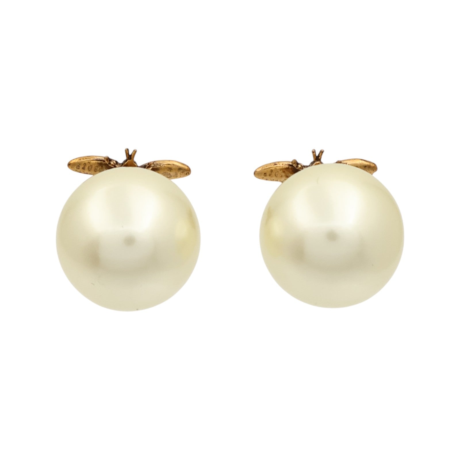 Dior PVC/金屬Dior Tribales Bee Earrings耳環