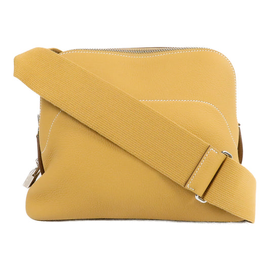 HERMES Togo皮革Bolide Messenger肩背袋Naturel Sable