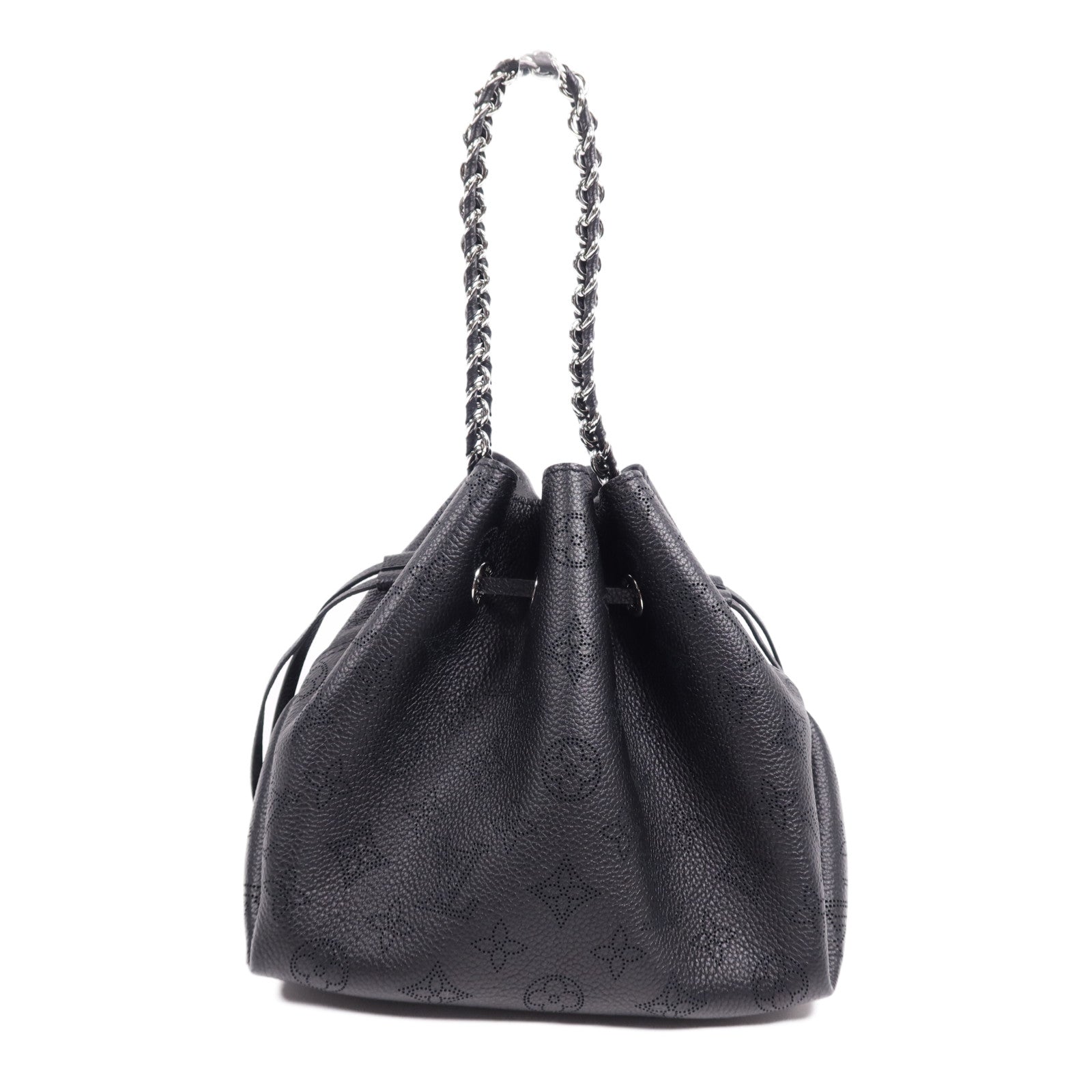 LOUIS VUITTON Mahina Bella銀扣手挽肩背兩用袋