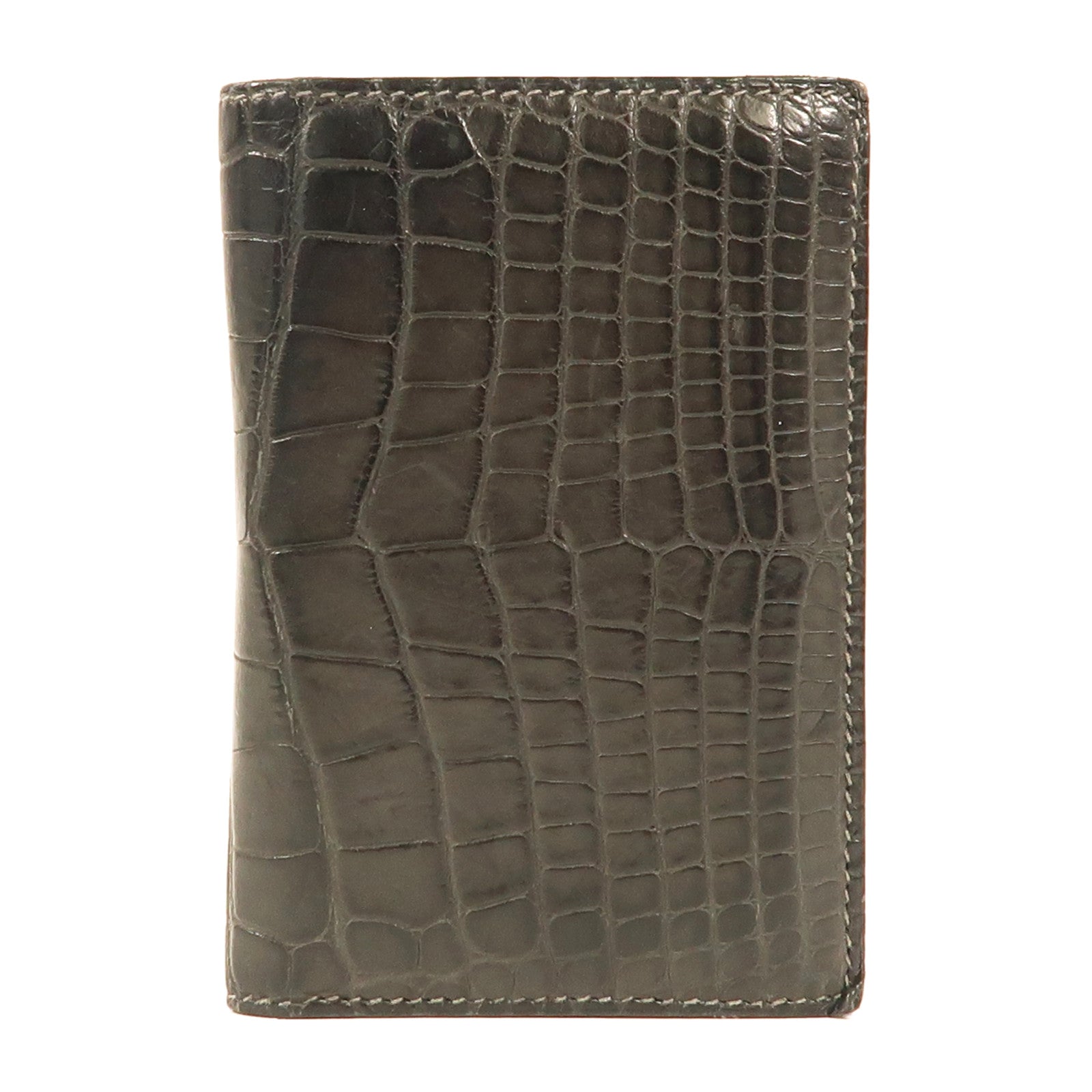 HERMES 【激減優惠】鱷魚皮革MC2 Euclide卡片套