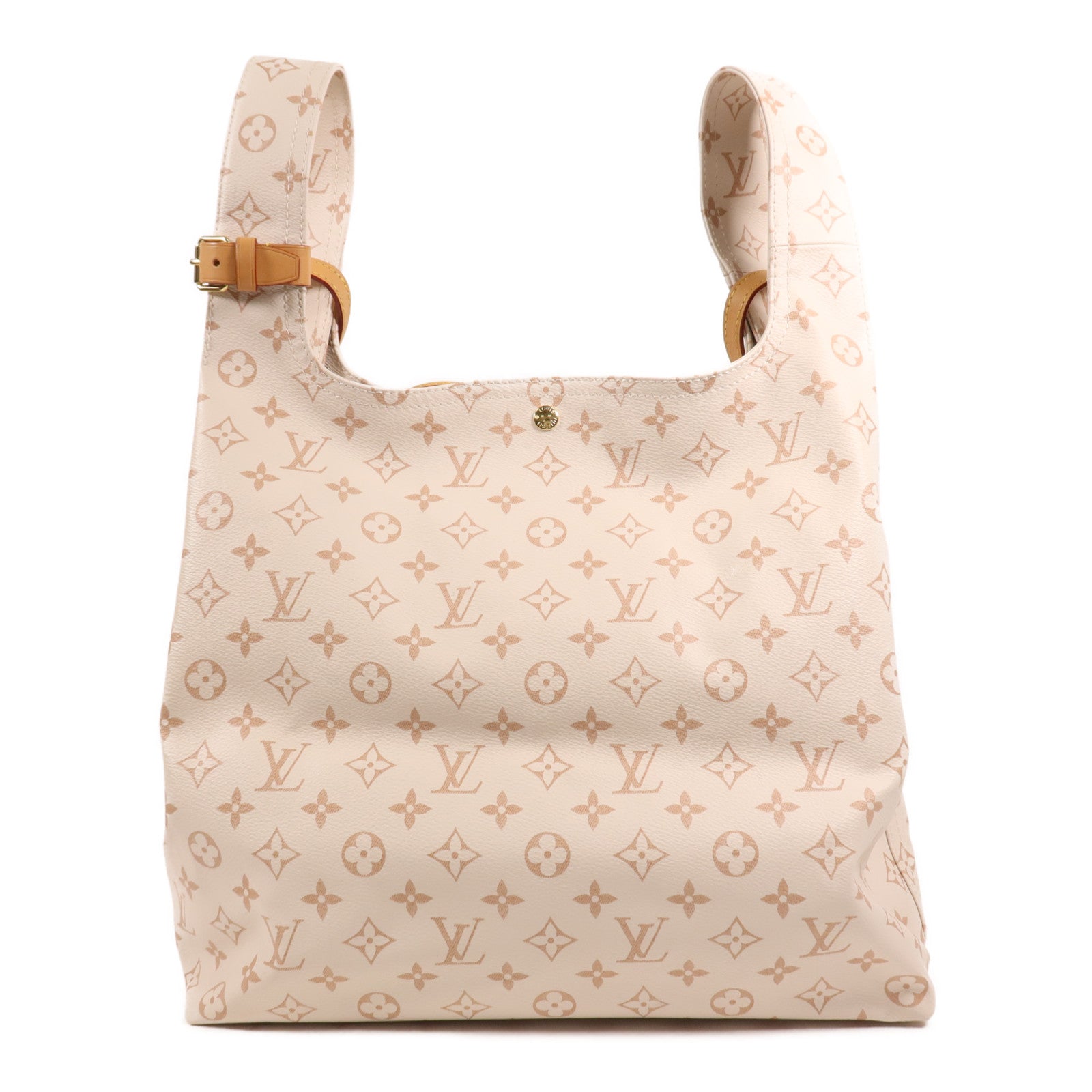 LOUIS VUITTON Monogram Dune Atlantis GM金扣手挽肩背兩用袋