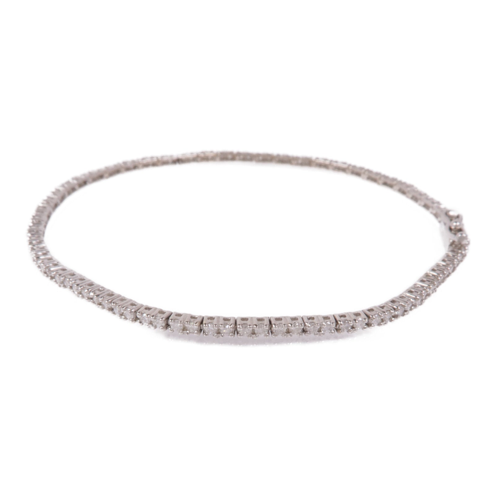 JEWELRY 18K白金Diamond Bracelet鑽石手鏈