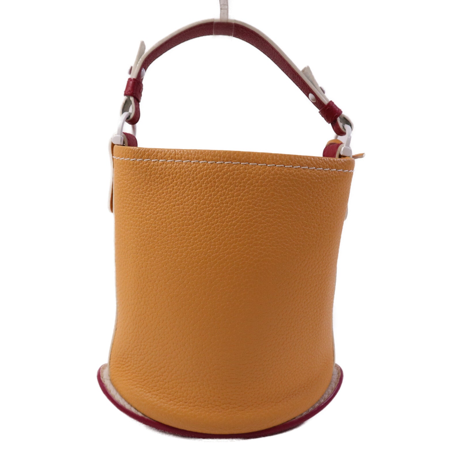 Delvaux Taurillon Soft Pin Mini Bucket手挽袋