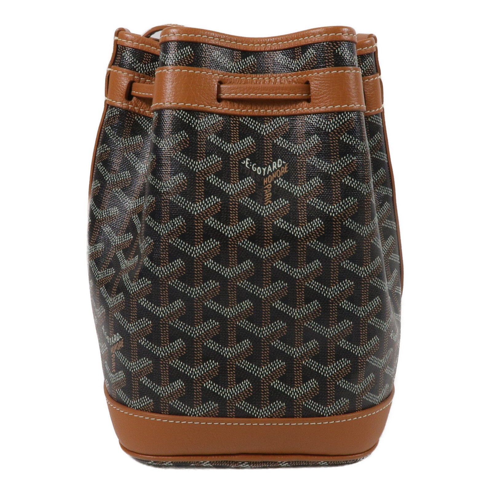 GOYARD 塗層帆布Petit Flot Bucket Bag肩背袋