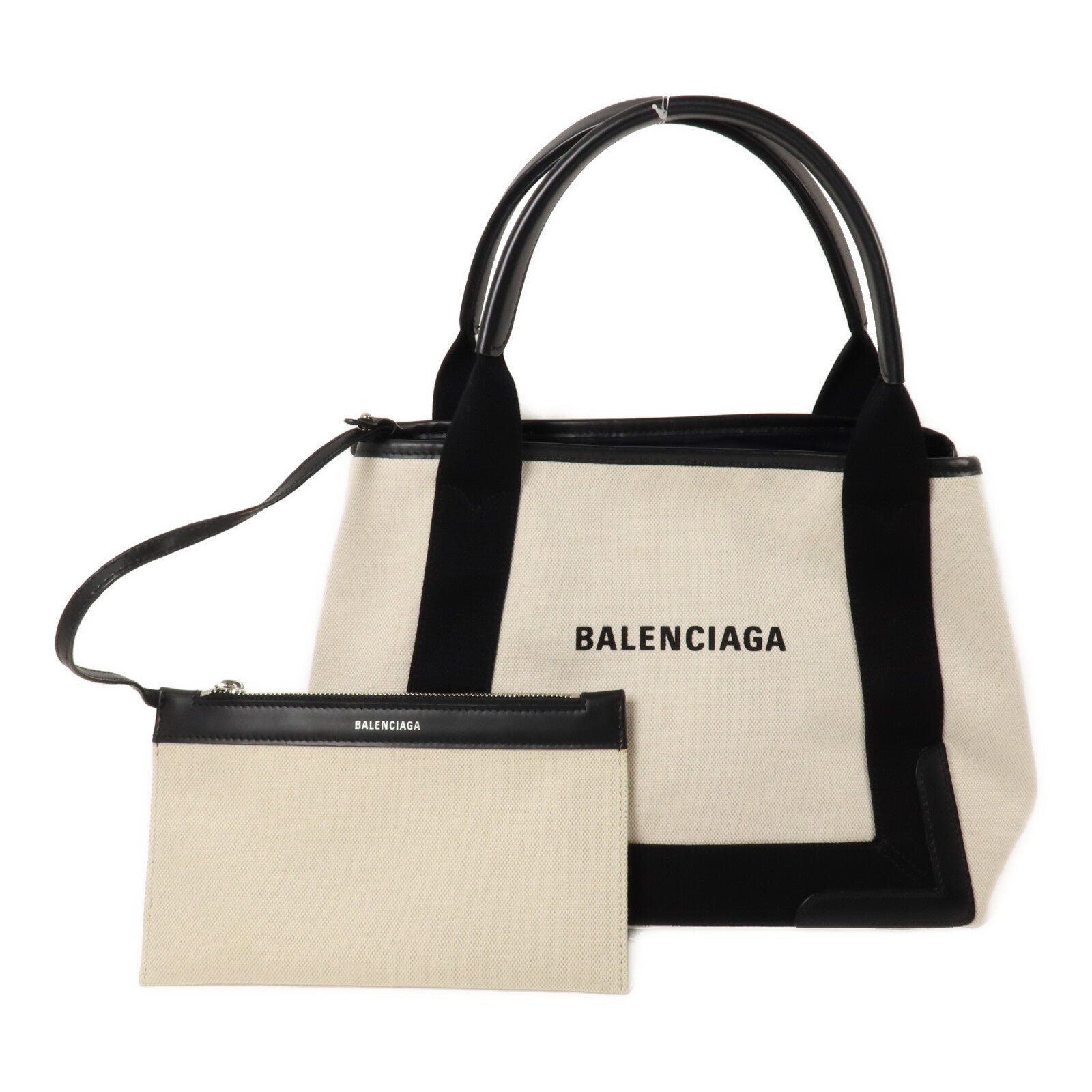 BALENCIAGA 帆布Navy Cabas Small Tote手挽袋