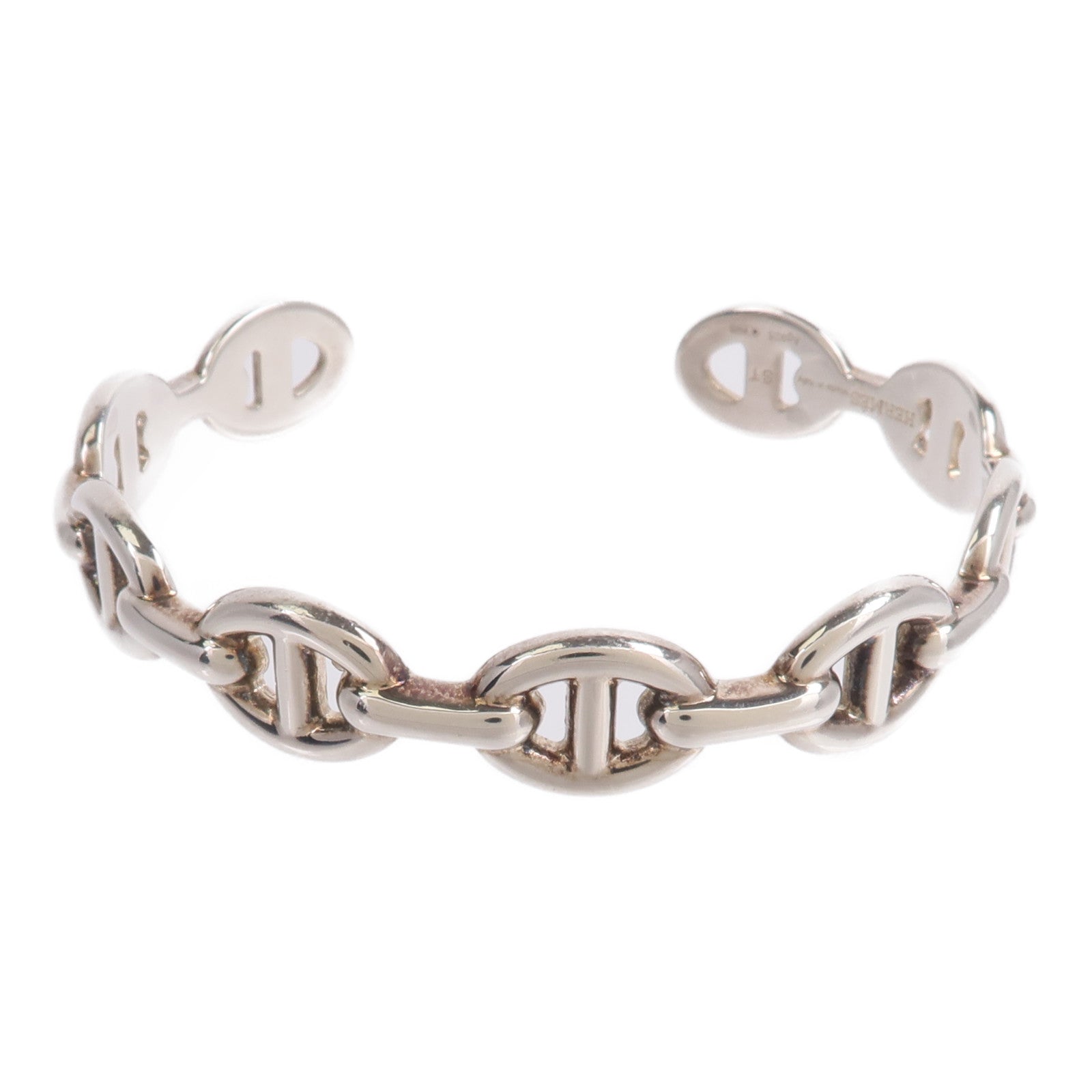 HERMES 925純銀Chaine d'ancre Enchainee Bracelet手鐲