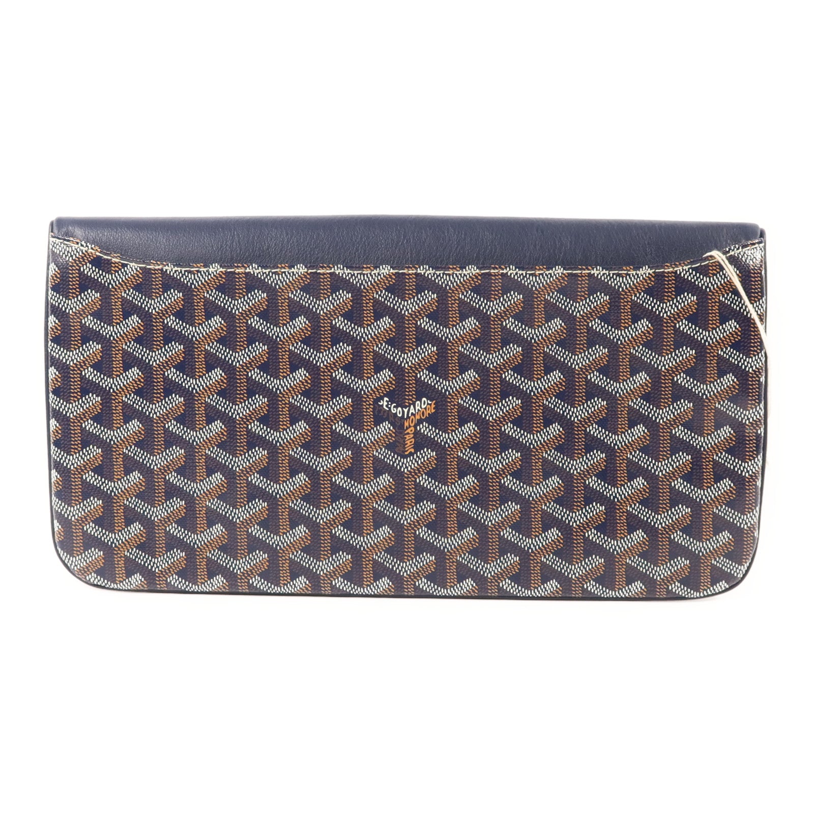 GOYARD 塗層帆布Sainte Marie銀扣手拿包