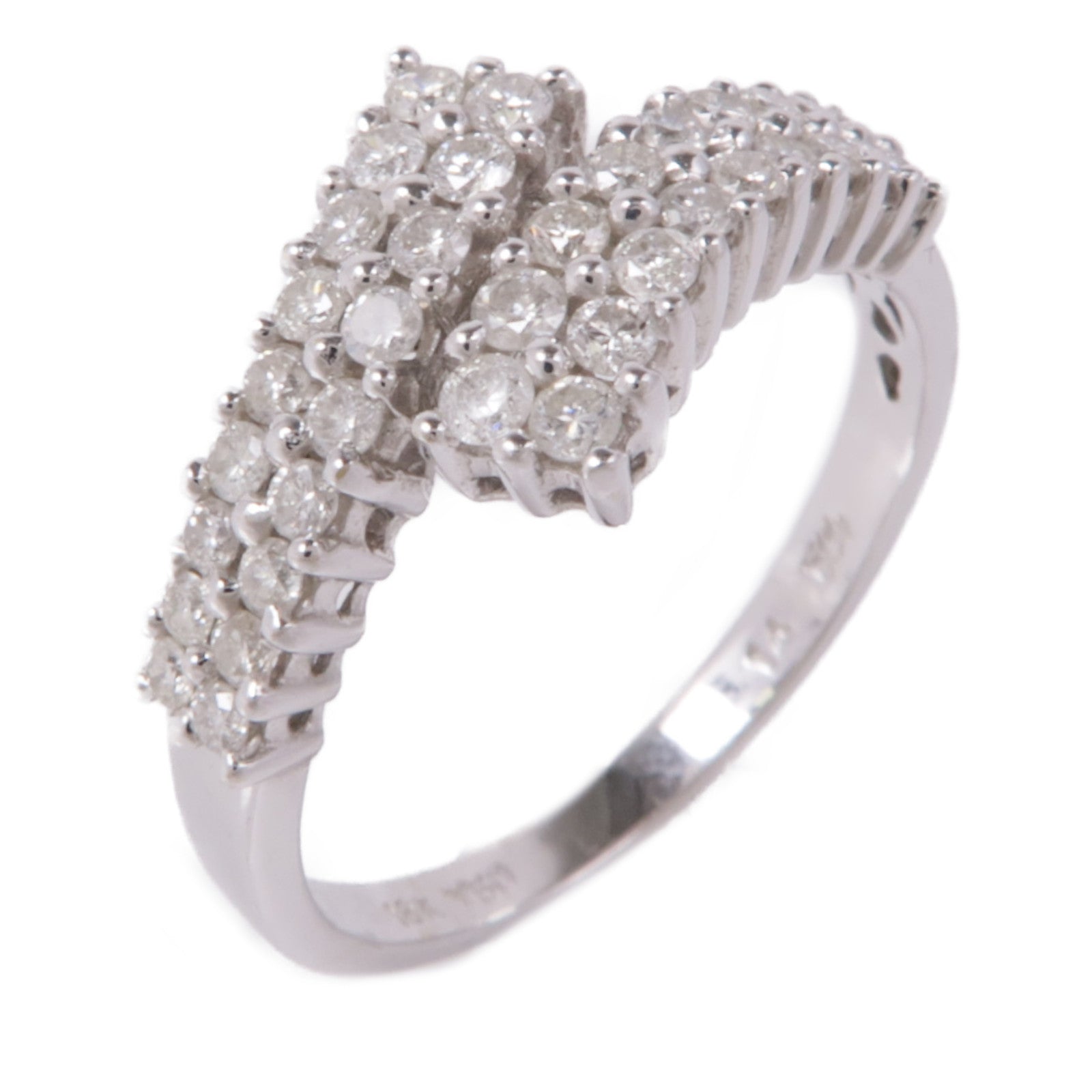 JEWELRY 18K白金Diamond Ring鑽石戒指US#6.25