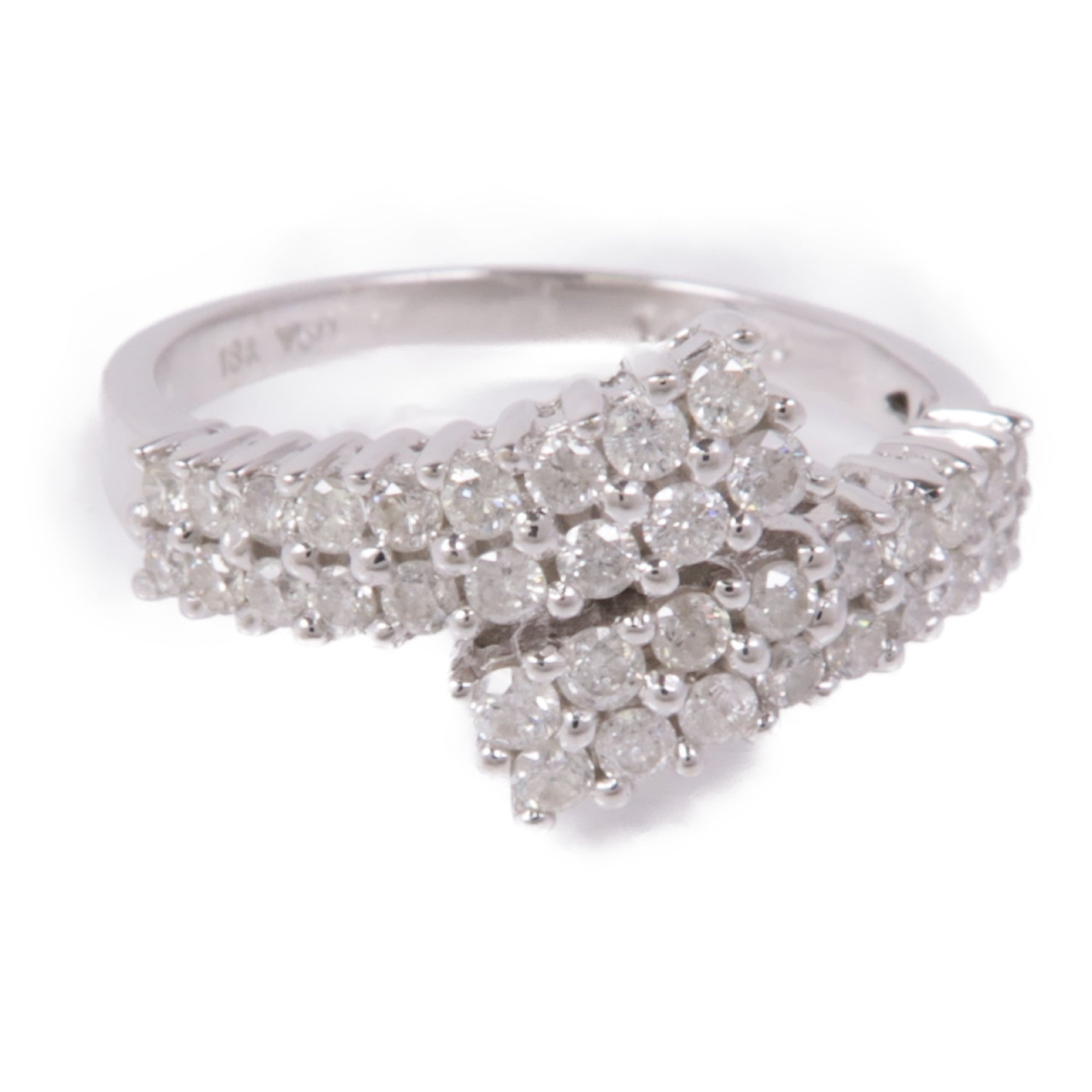 JEWELRY 18K白金Diamond Ring鑽石戒指US#6.25