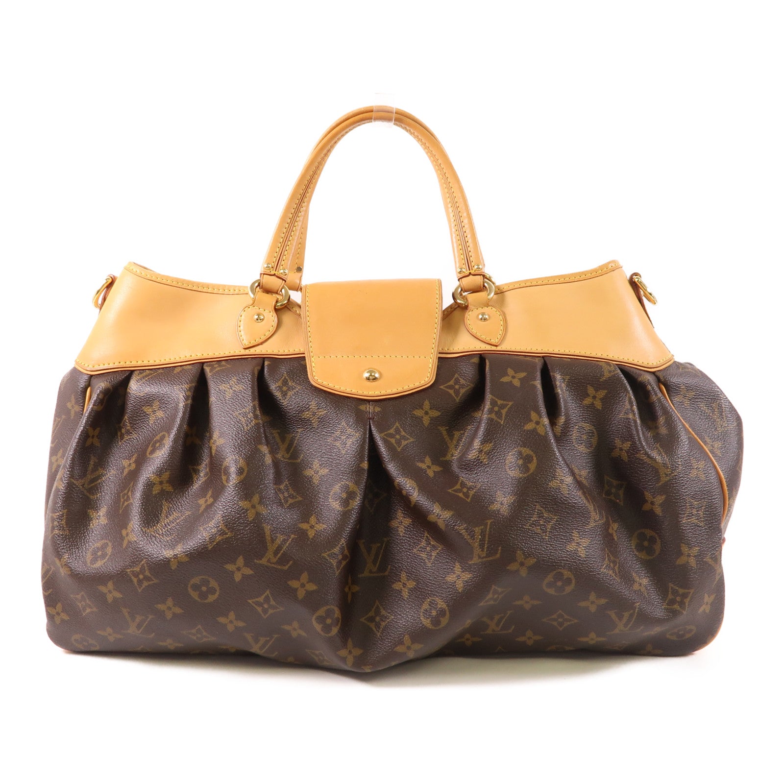 LOUIS VUITTON LV GHW Boetie MM 2 Way Shoulder Bag M45714 Monogram Brown