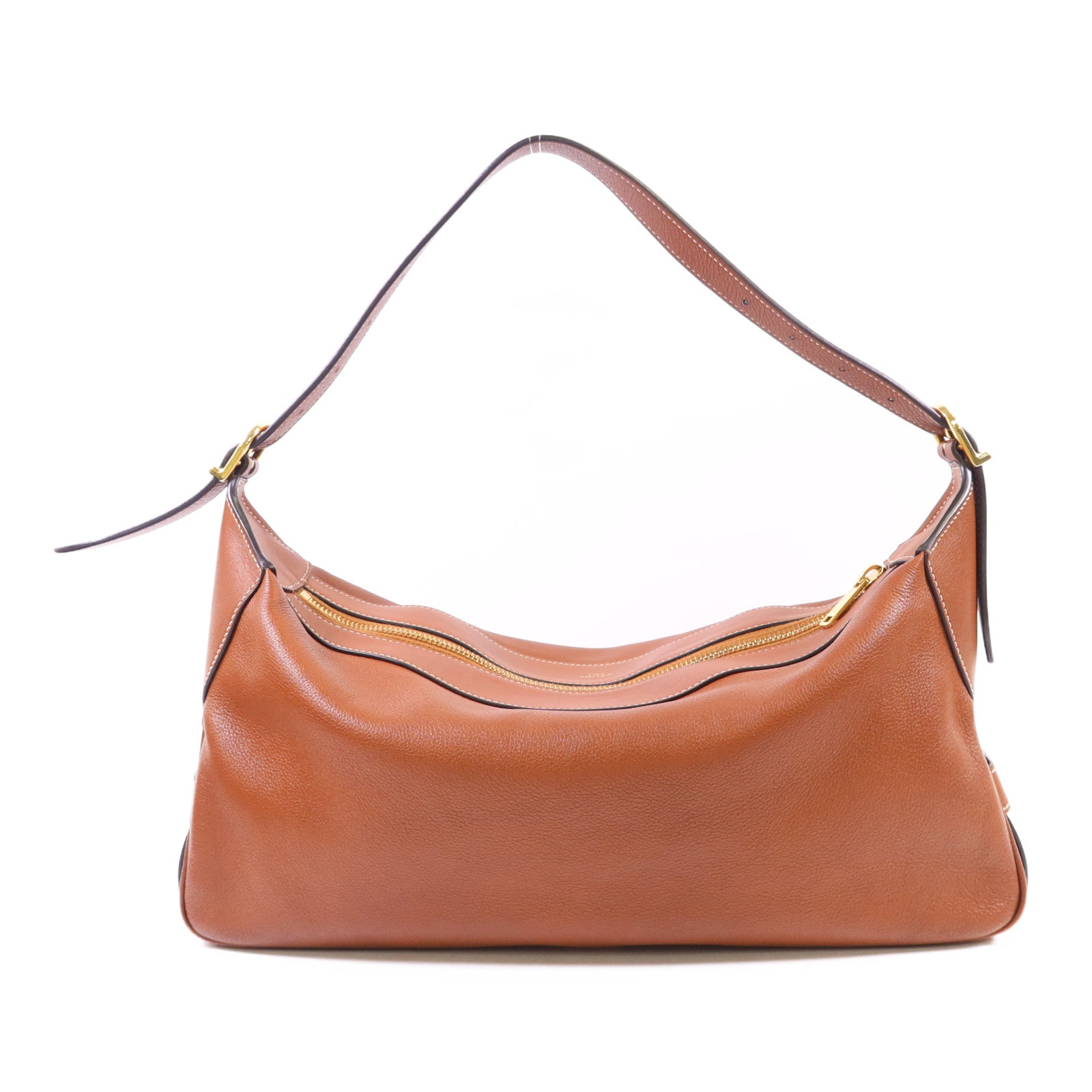 CELINE 牛皮皮革Romy金扣肩背袋