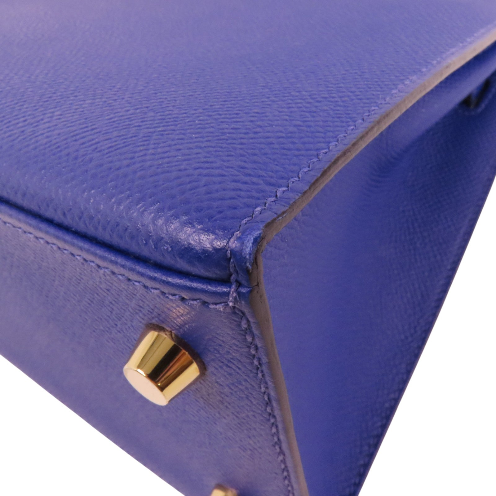 HERMES Epsom皮革Kelly 25金扣手挽肩背兩用袋